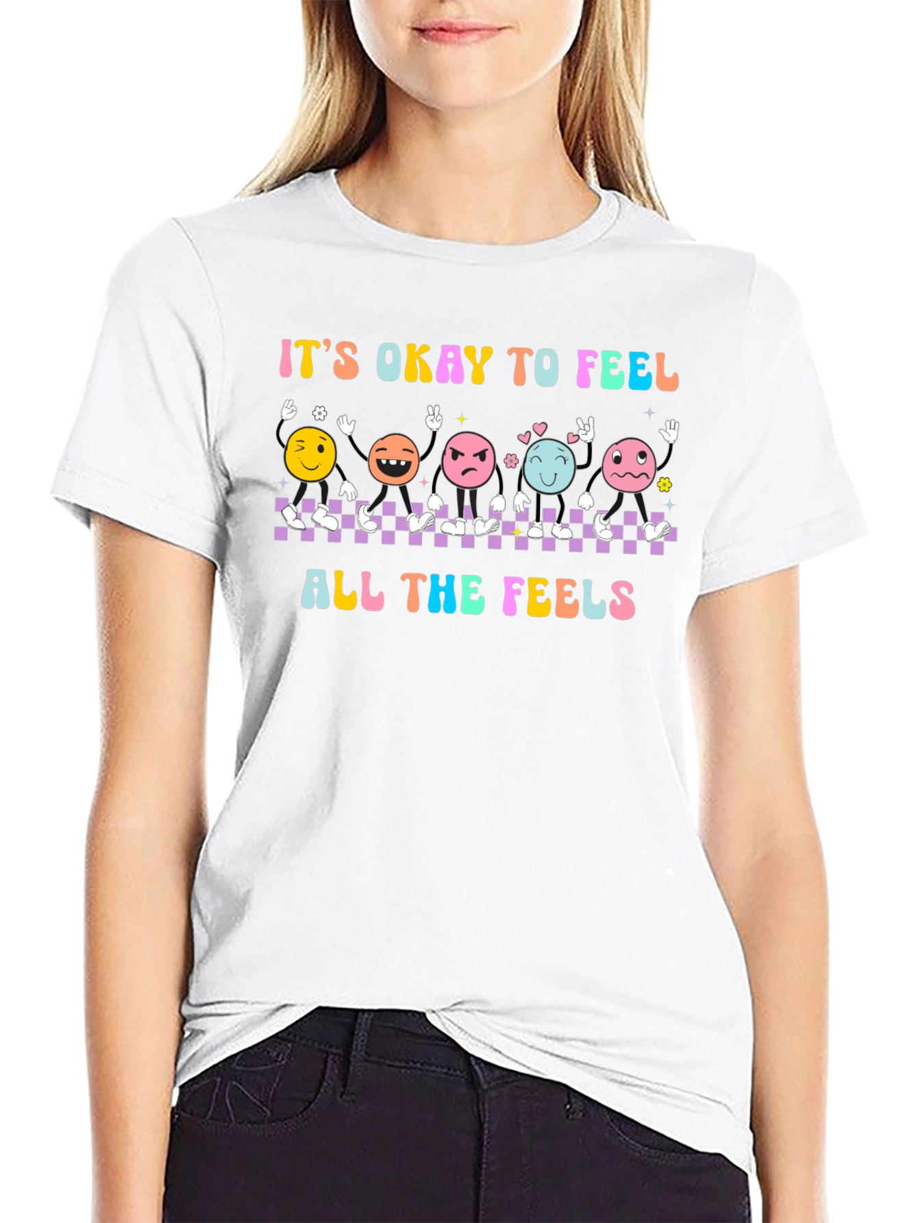 Its Okay to Feel All The Feels Graphic T-Shirt