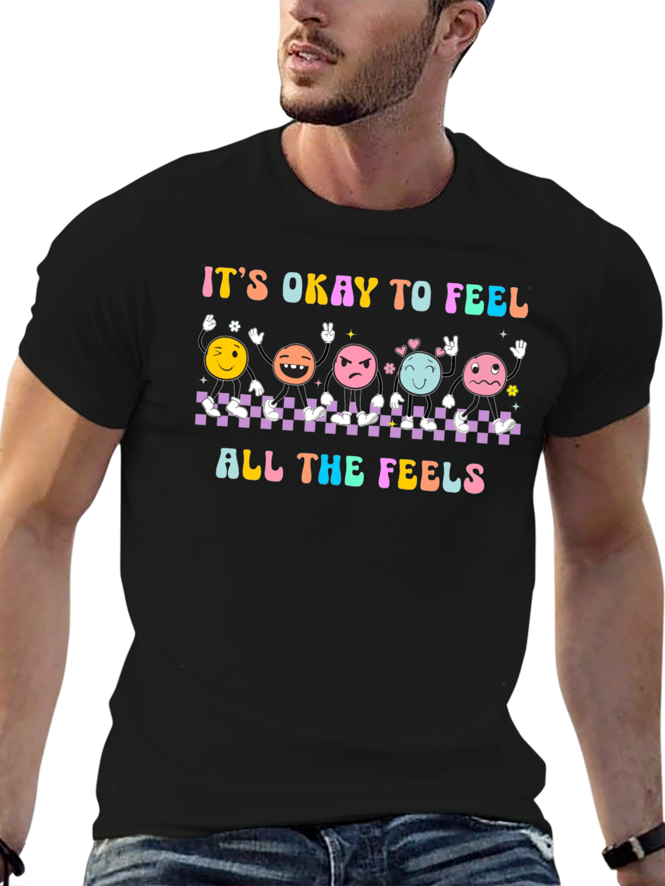 Its Okay to Feel All The Feels Graphic T-Shirt