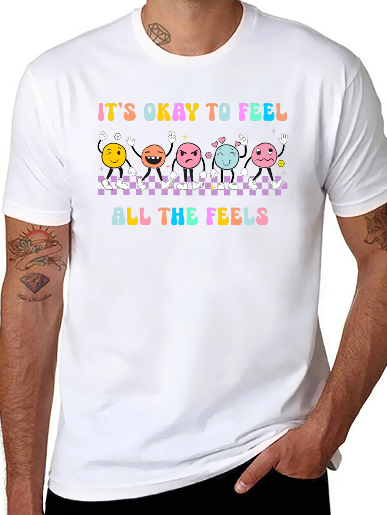 Its Okay to Feel All The Feels Graphic T-Shirt