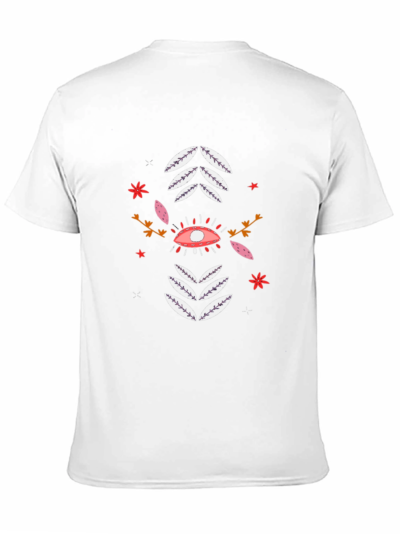 Eye Catching Graphic Print Black T-Shirt