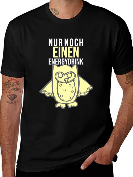 Funny German Energy Drink Owl T-Shirt