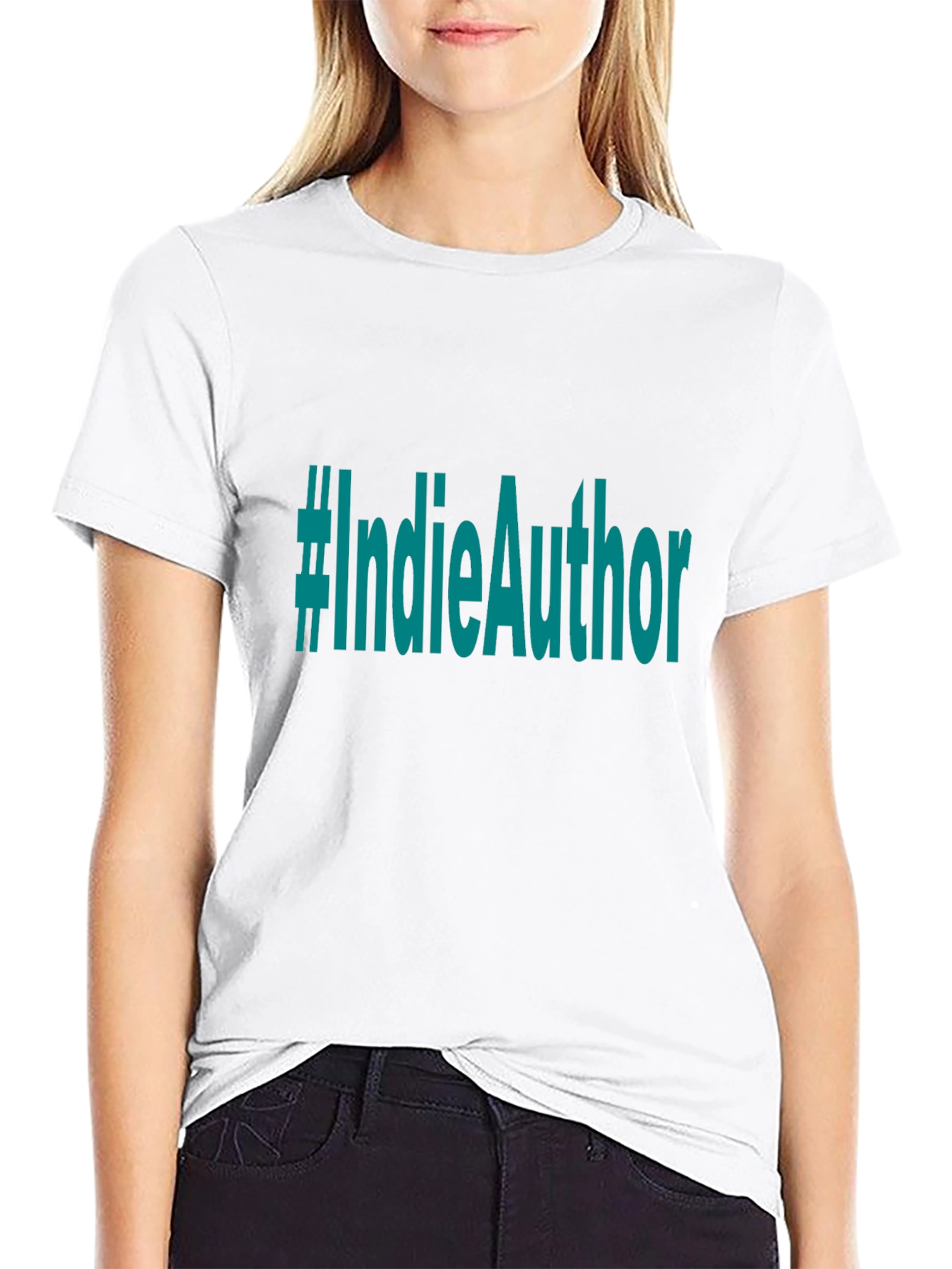 #IndieAuthor Black T-Shirt - Show Your Support!