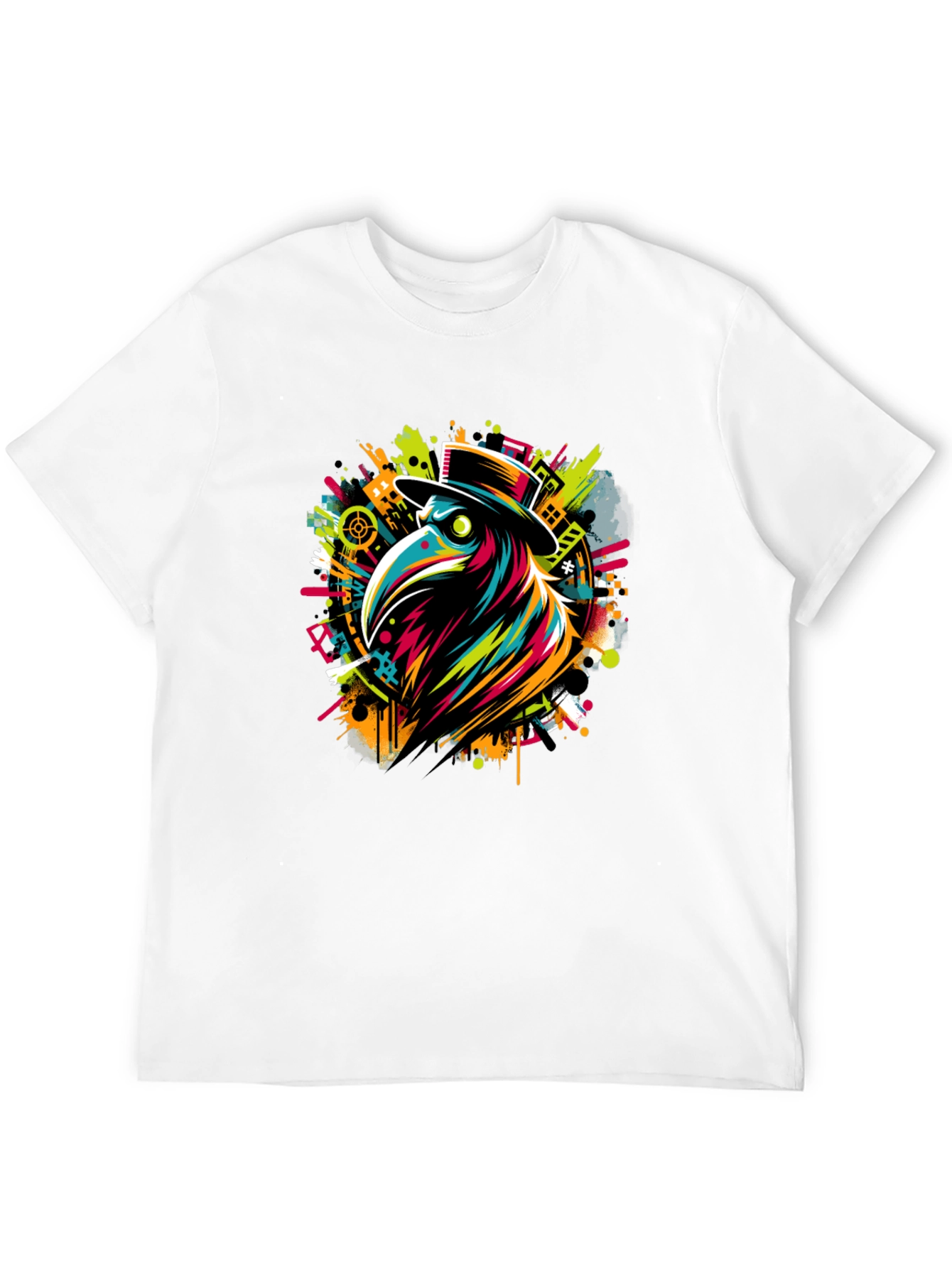 Plague Doctor T-Shirt - Vivid Graphic Tee