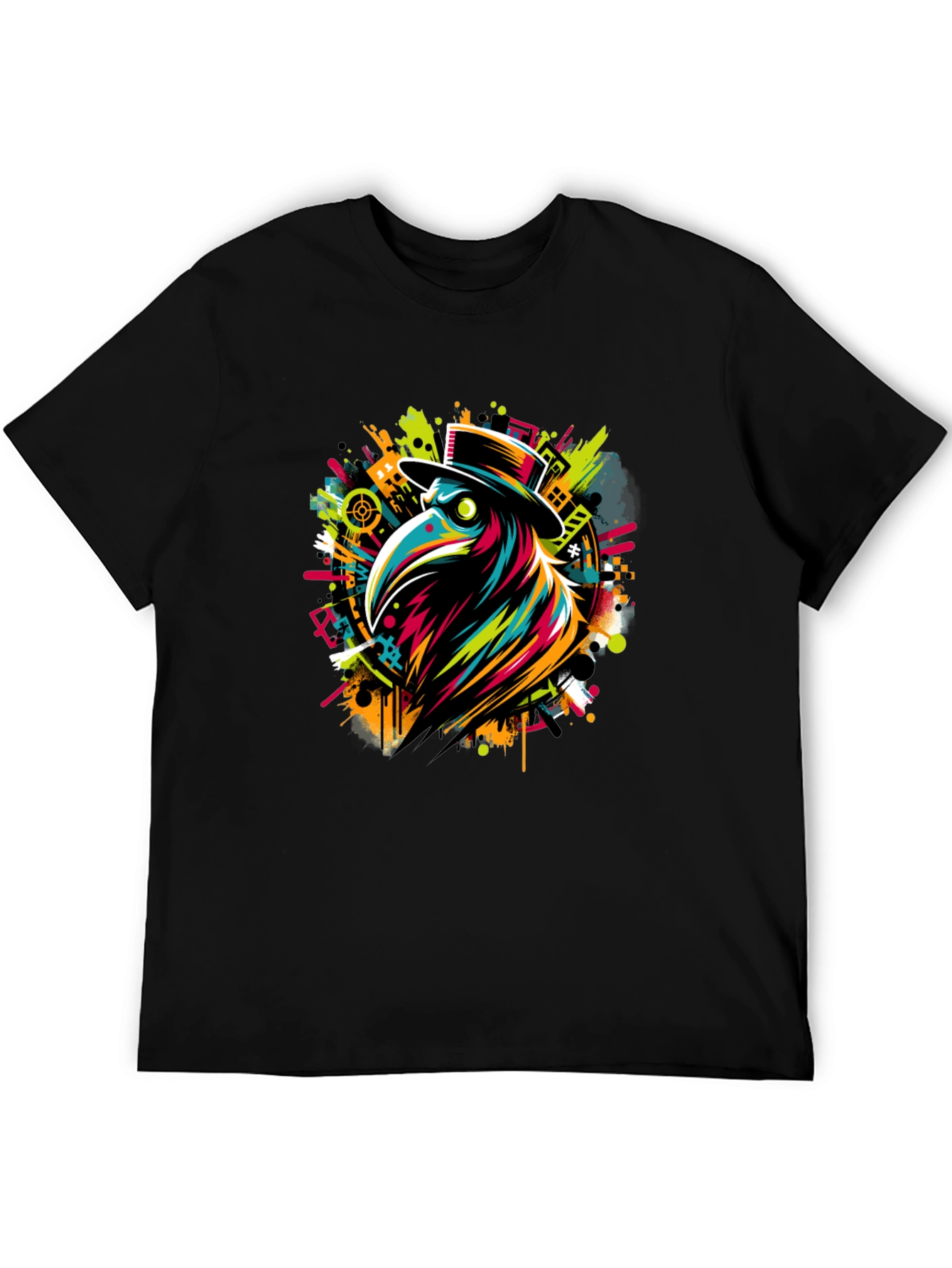 Plague Doctor T-Shirt - Vivid Graphic Tee