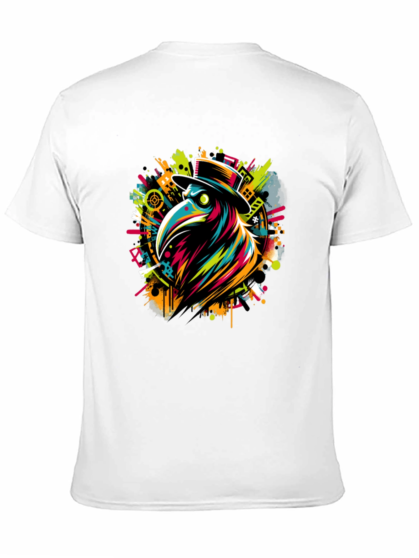 Plague Doctor T-Shirt - Vivid Graphic Tee