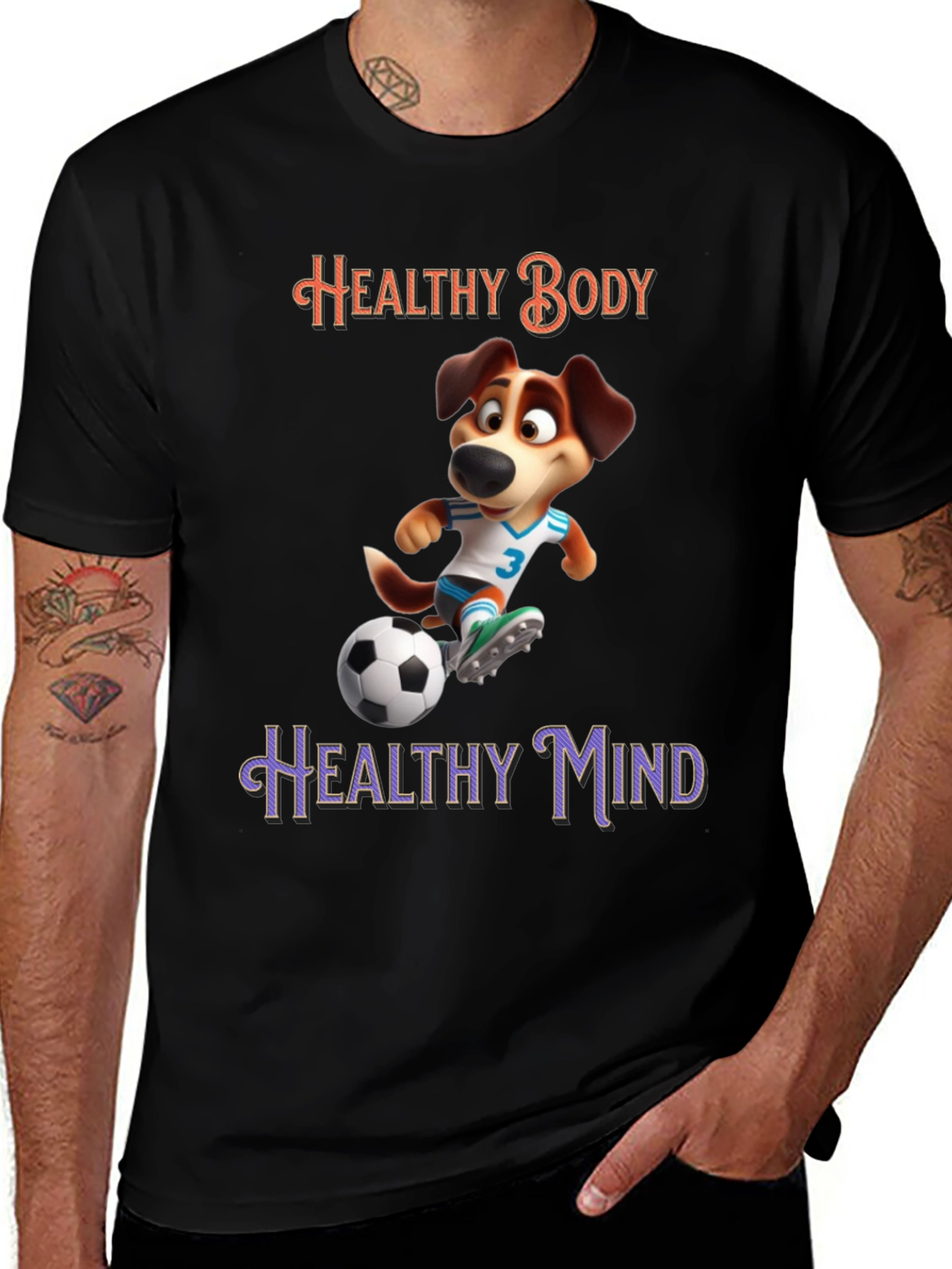 Healthy Body Healthy Mind T-Shirt