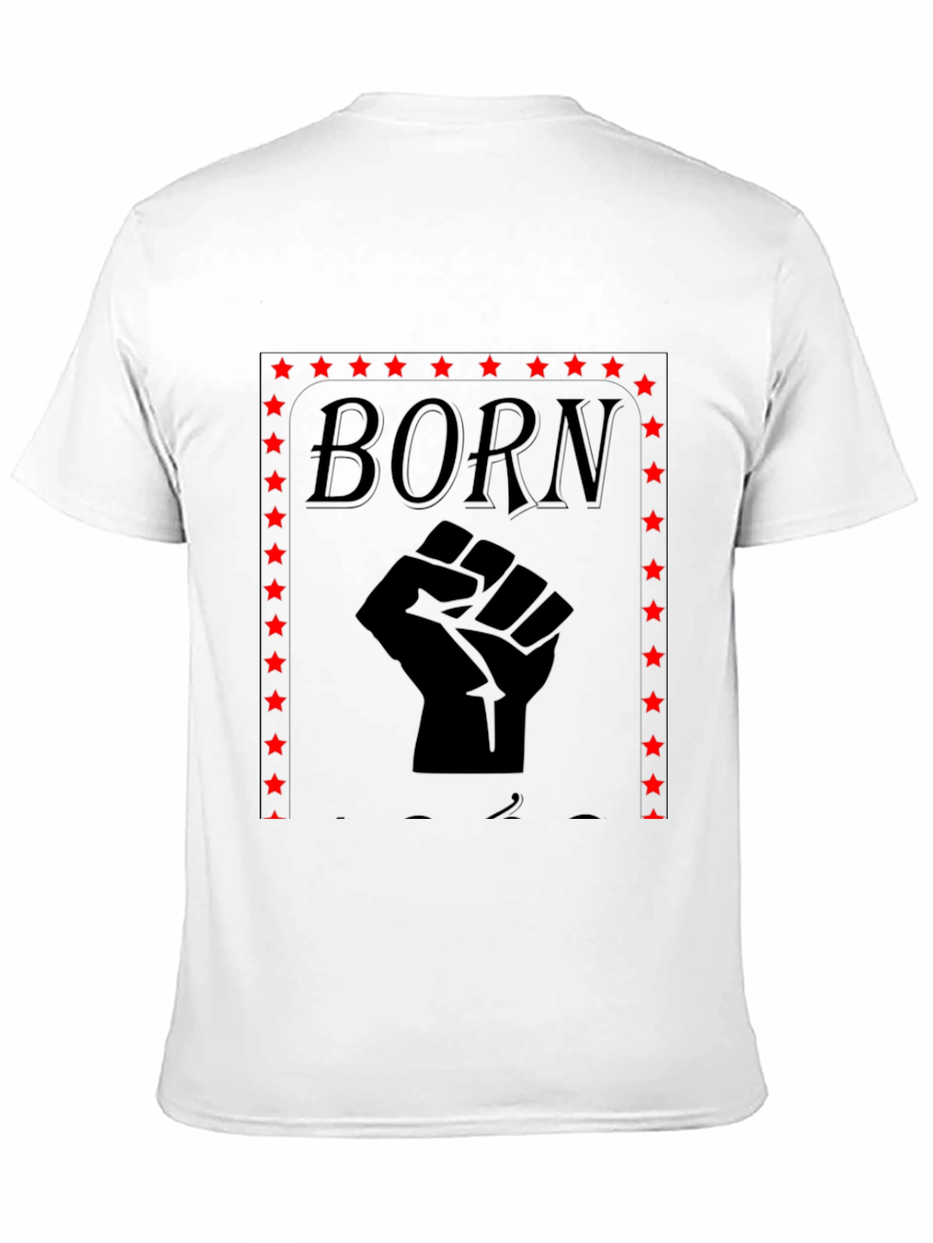 Born Fist T-Shirt - Black Graphic Tee