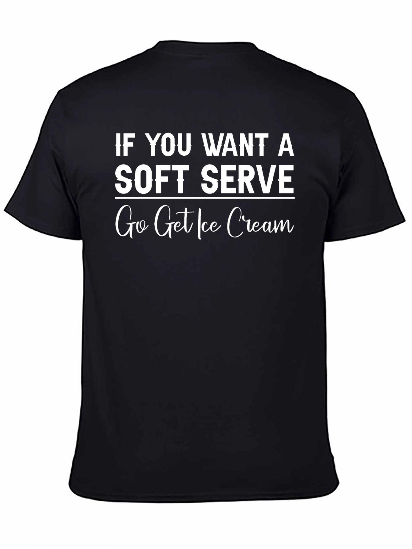 Soft Serve Humor Graphic Tee