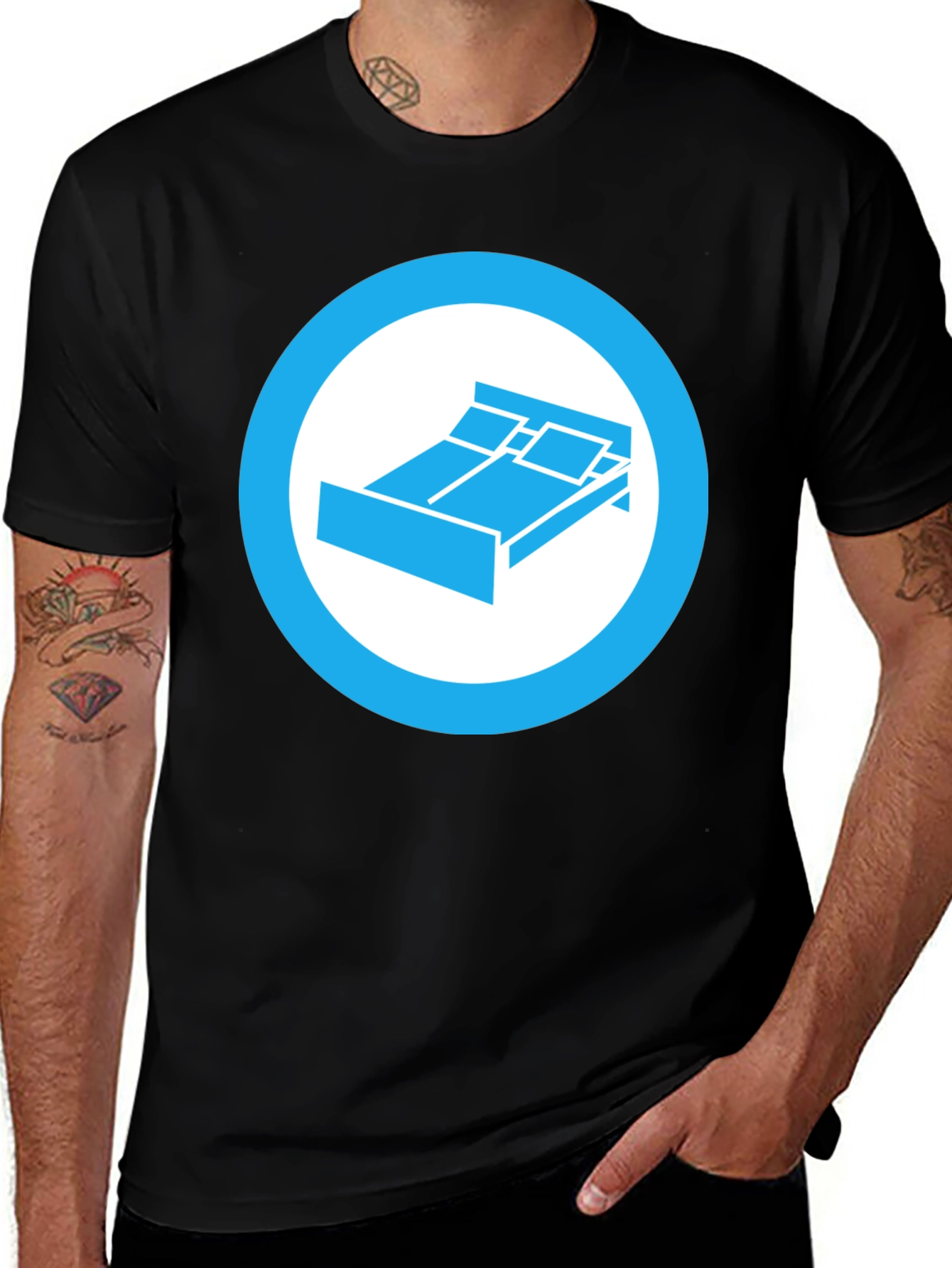 Comfort Zone Bed Graphic T-Shirt