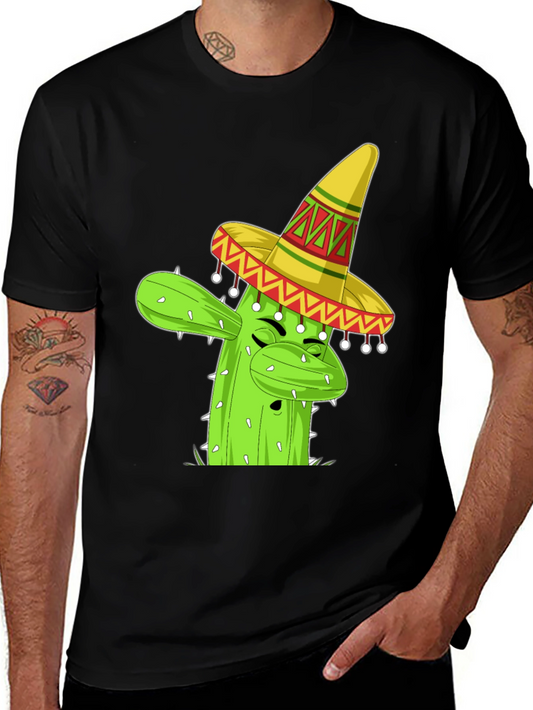 Dabbing Cactus T-Shirt - Desert Humor