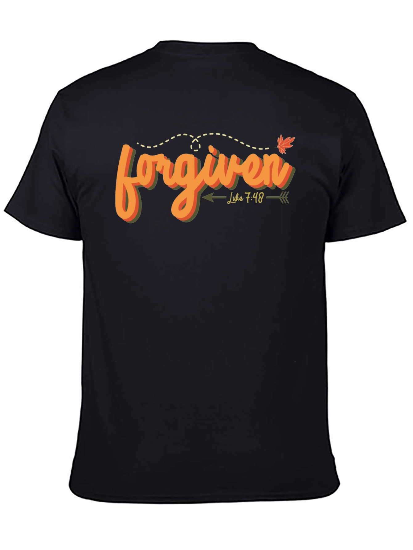 Forgiven Luke 7:48 Graphic Tee