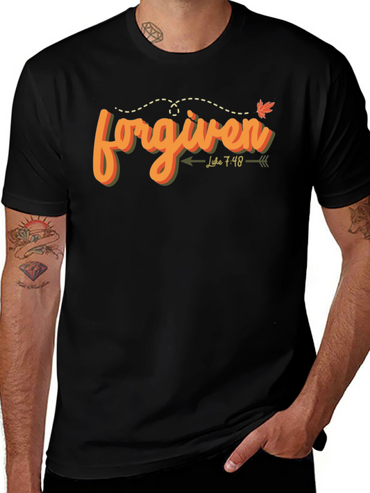 Forgiven Luke 7:48 Graphic Tee