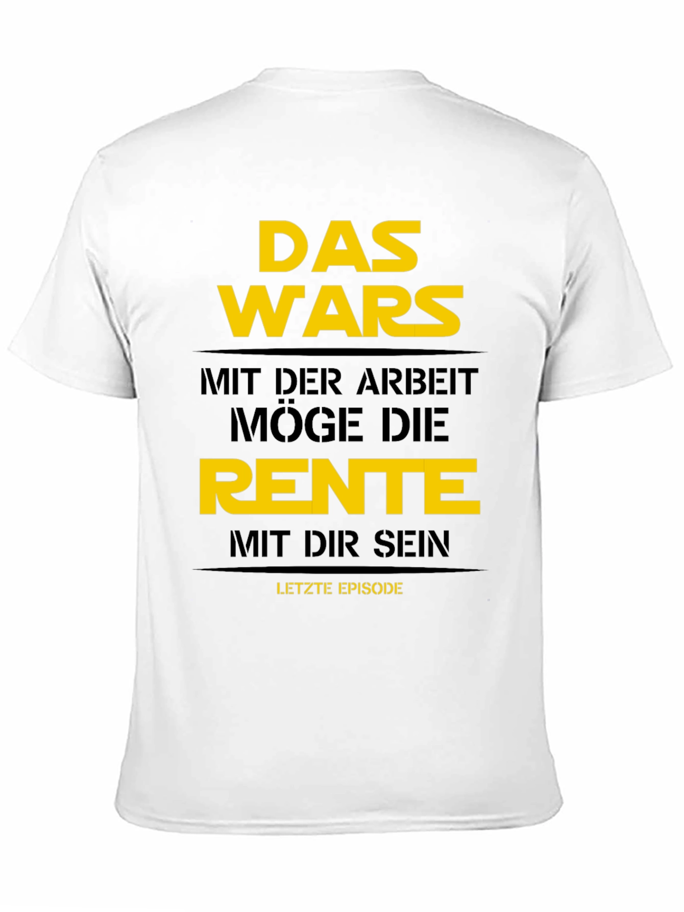 Das Wars Star Wars Retirement T-Shirt