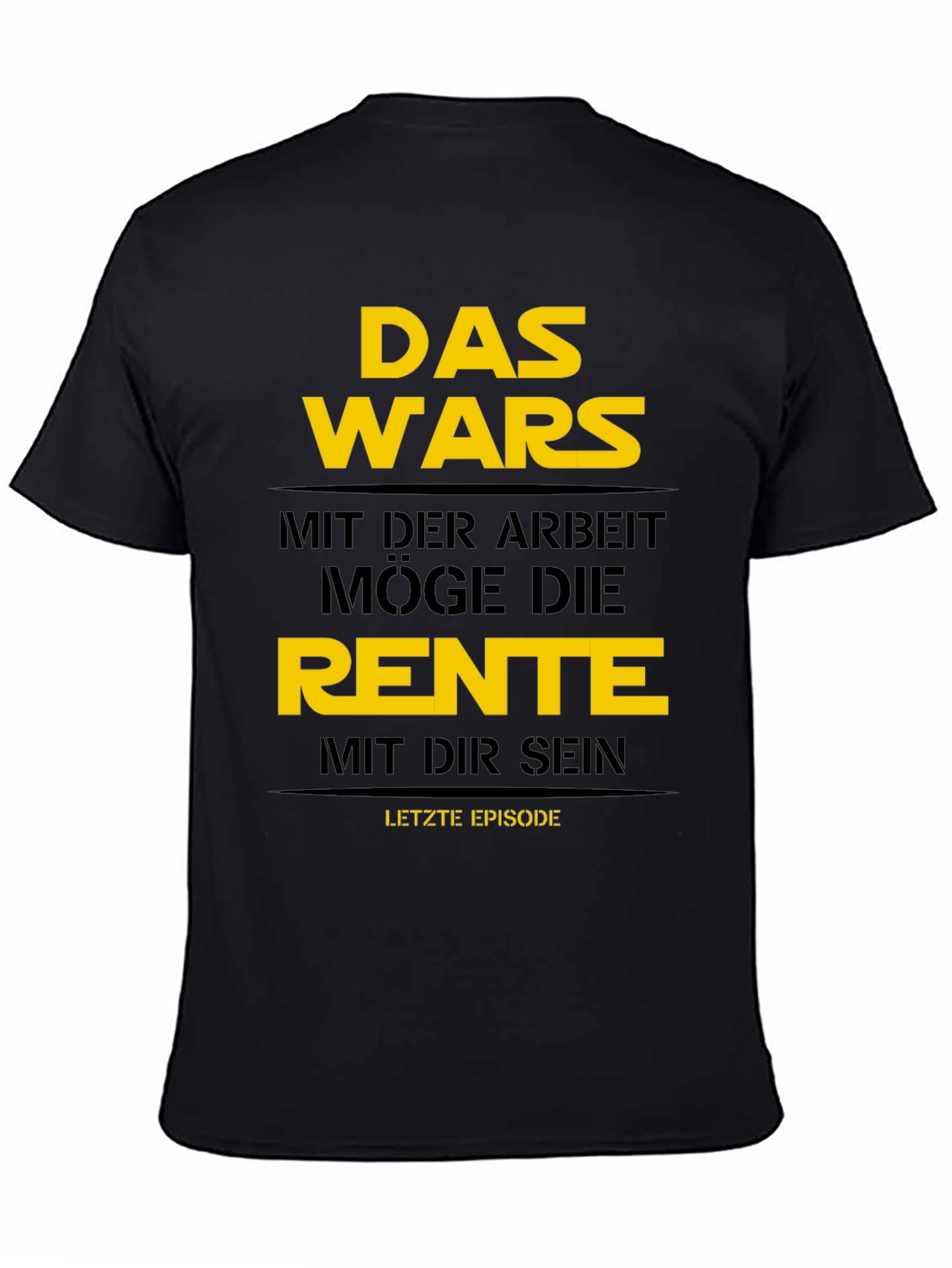 Das Wars Star Wars Retirement T-Shirt