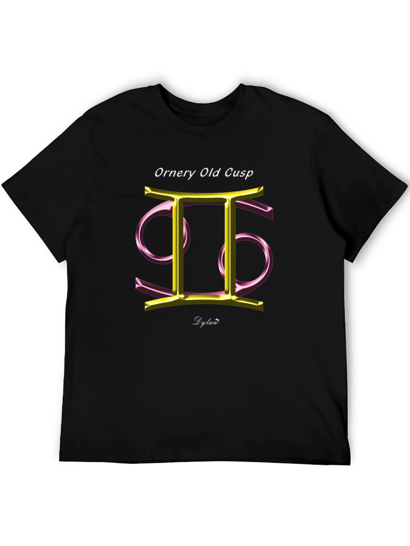 Gemini Cancer Cusp Zodiac T-Shirt - Dylan
