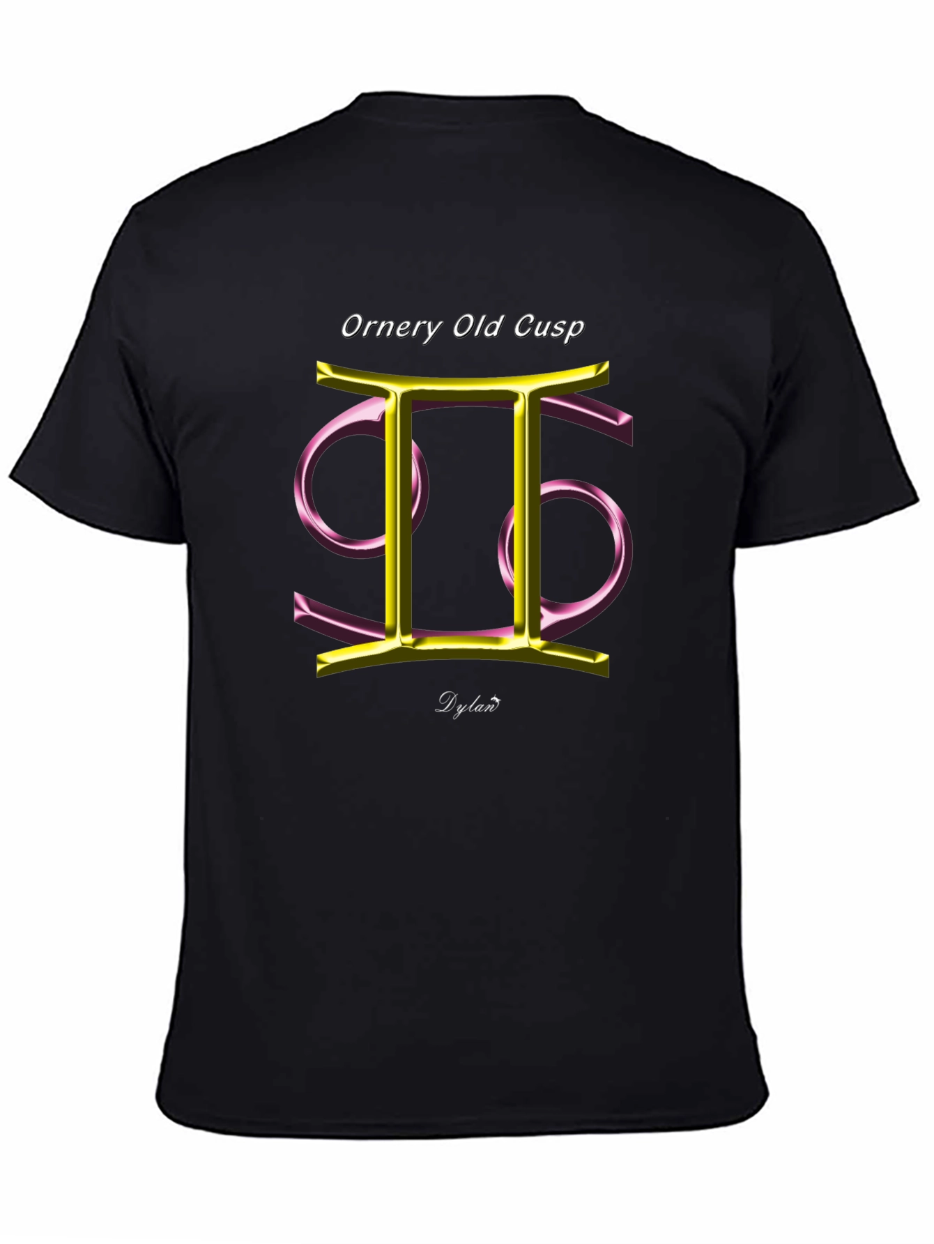 Gemini Cancer Cusp Zodiac T-Shirt - Dylan