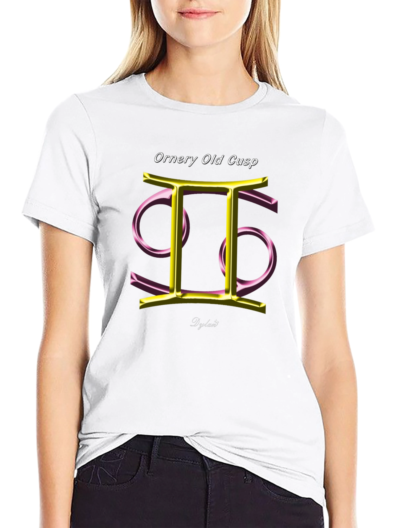 Gemini Cancer Cusp Zodiac T-Shirt - Dylan
