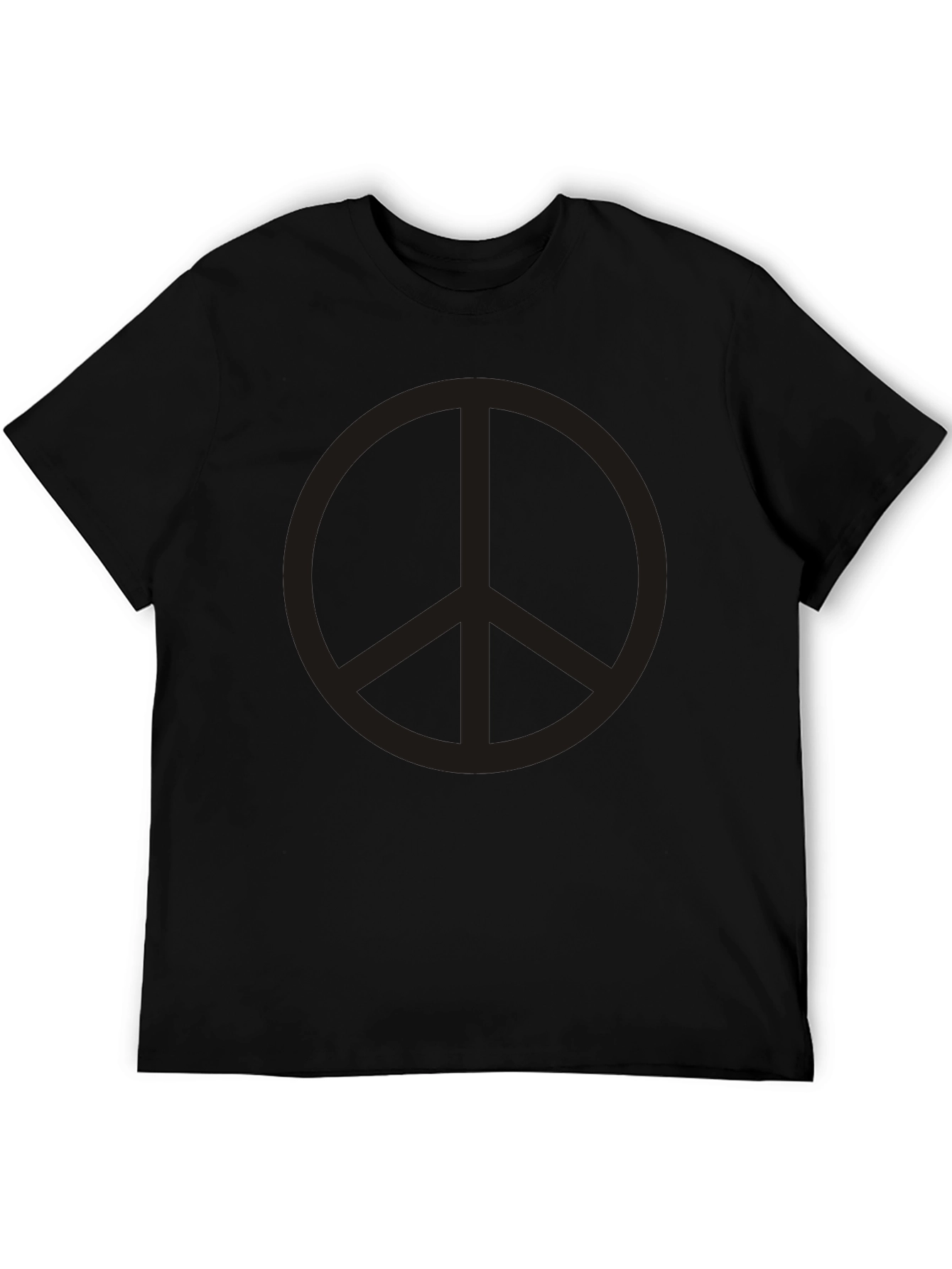Peace Sign Graphic Tee - Classic Relaxed Fit