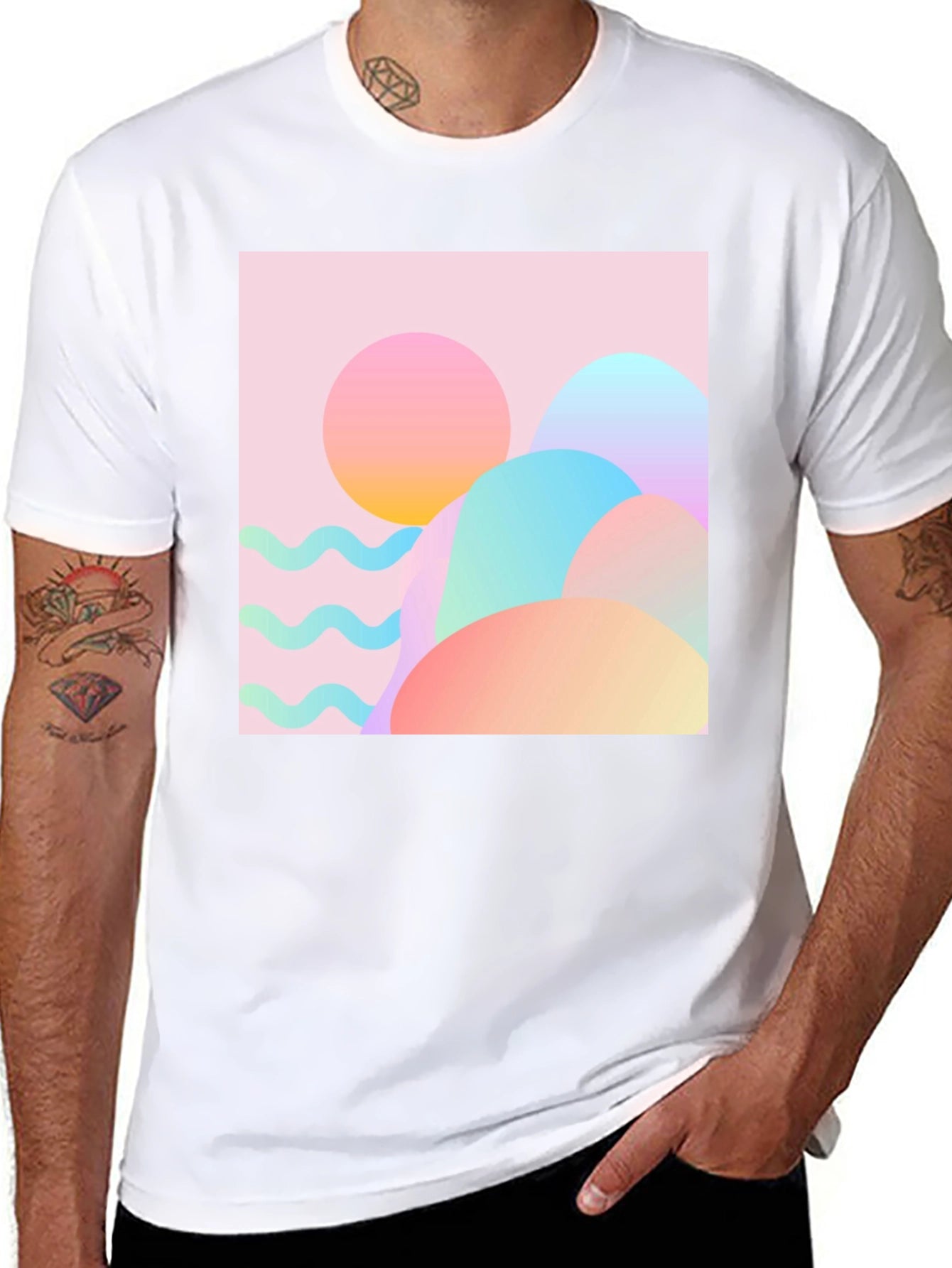 Retro Wave Graphic Tee