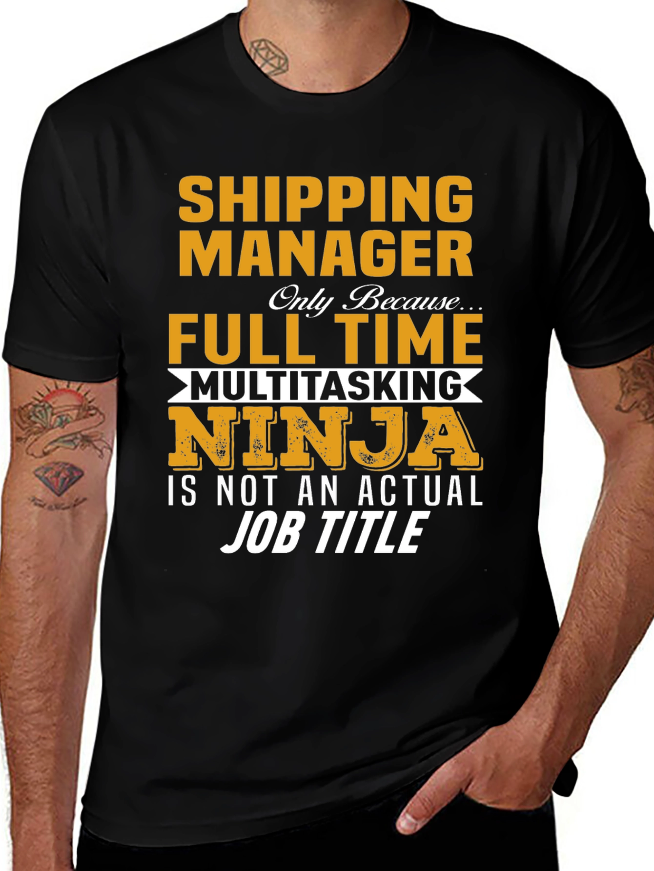 Shipping Manager Ninja T-Shirt