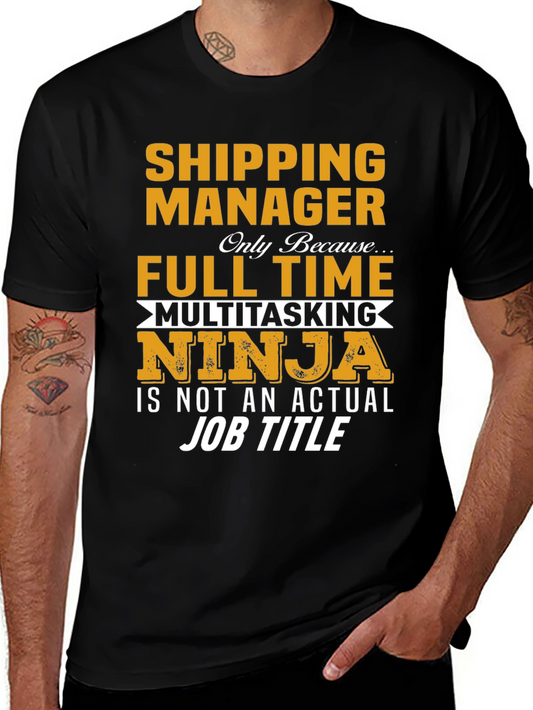 Shipping Manager Ninja T-Shirt