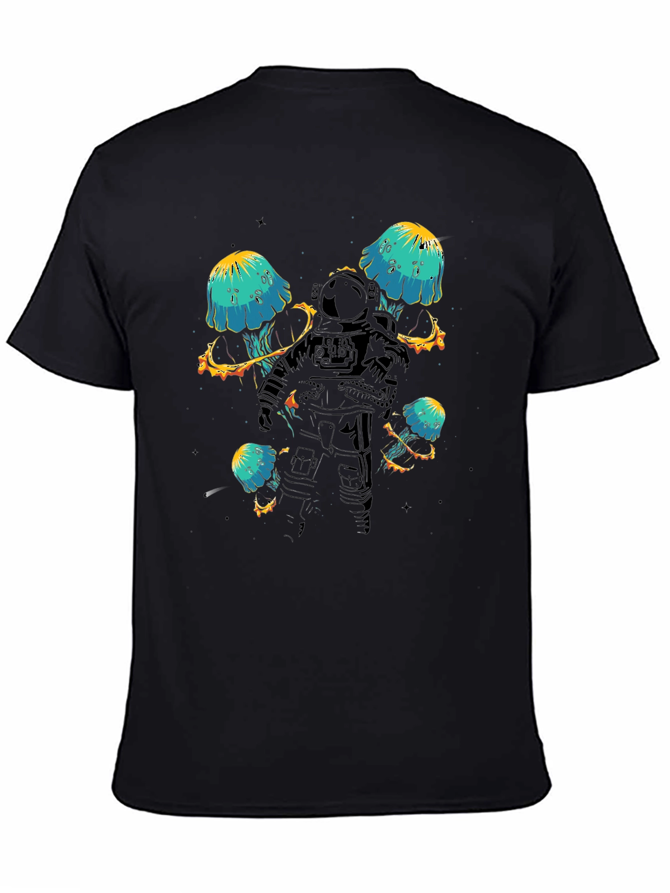 Astronaut Jellyfish T-Shirt - Space Adventure Tee