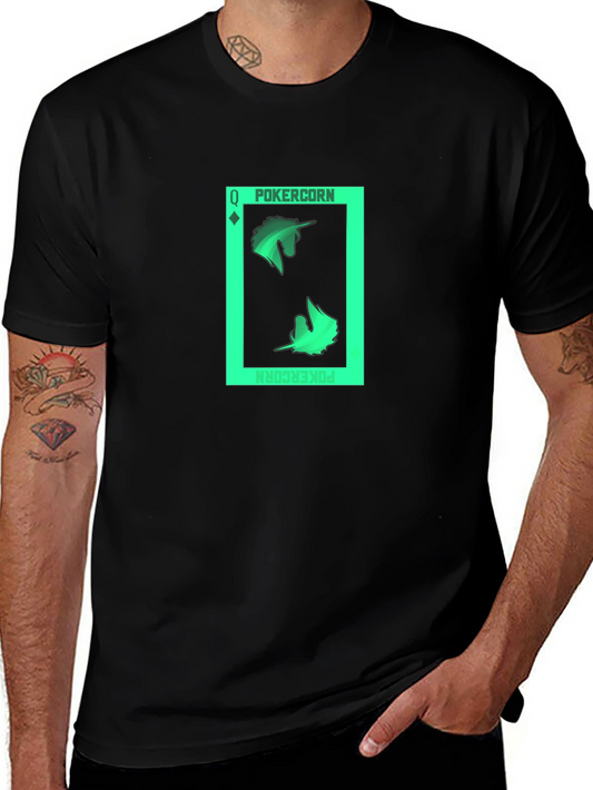 Pokercorn Black T-Shirt