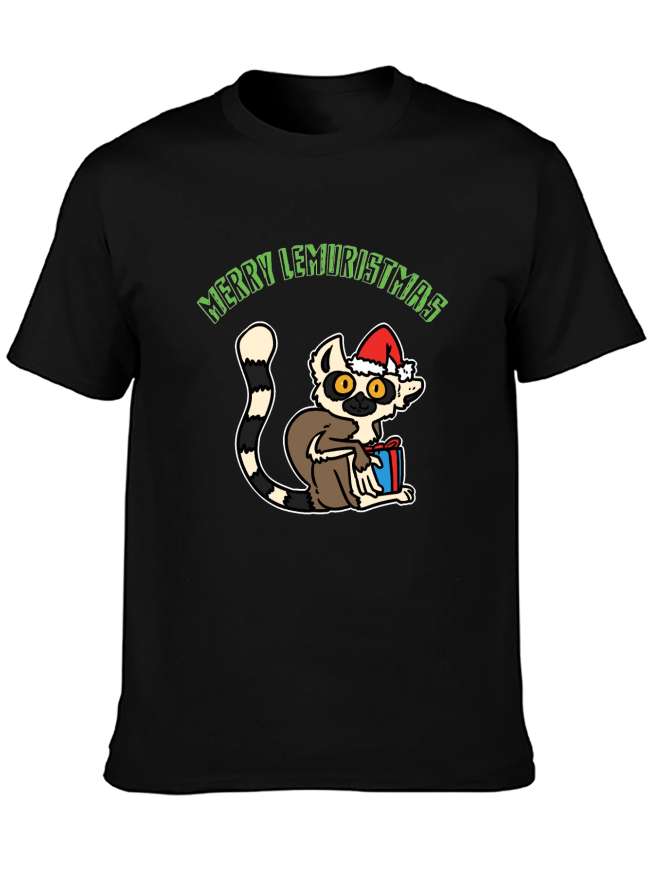 Merry Lemuristmas T-Shirt - Lemur Christmas Gift