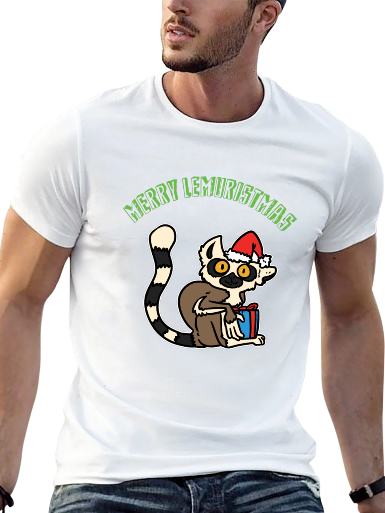 Merry Lemuristmas T-Shirt - Lemur Christmas Gift