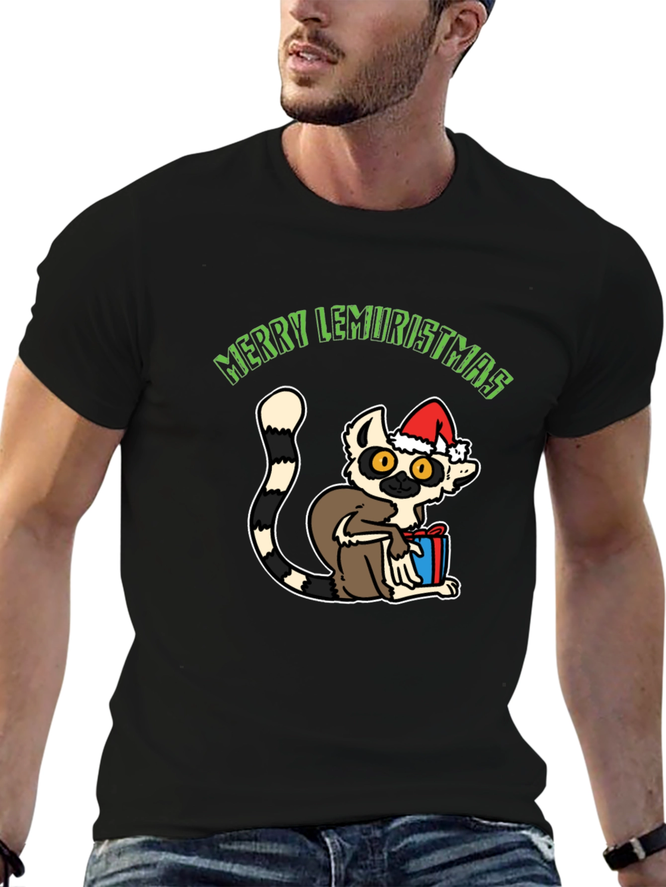 Merry Lemuristmas T-Shirt - Lemur Christmas Gift