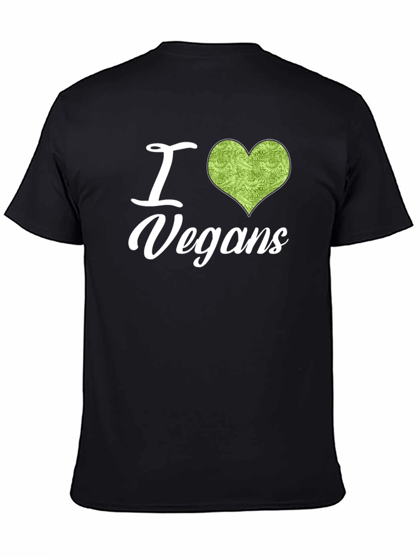 I Heart Vegans Graphic Tee - Soft Cotton T-Shirt