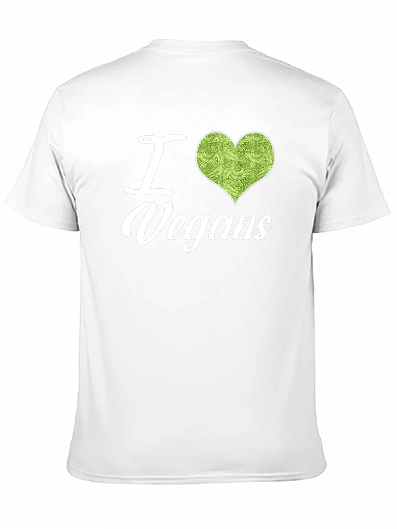 I Heart Vegans Graphic Tee - Soft Cotton T-Shirt
