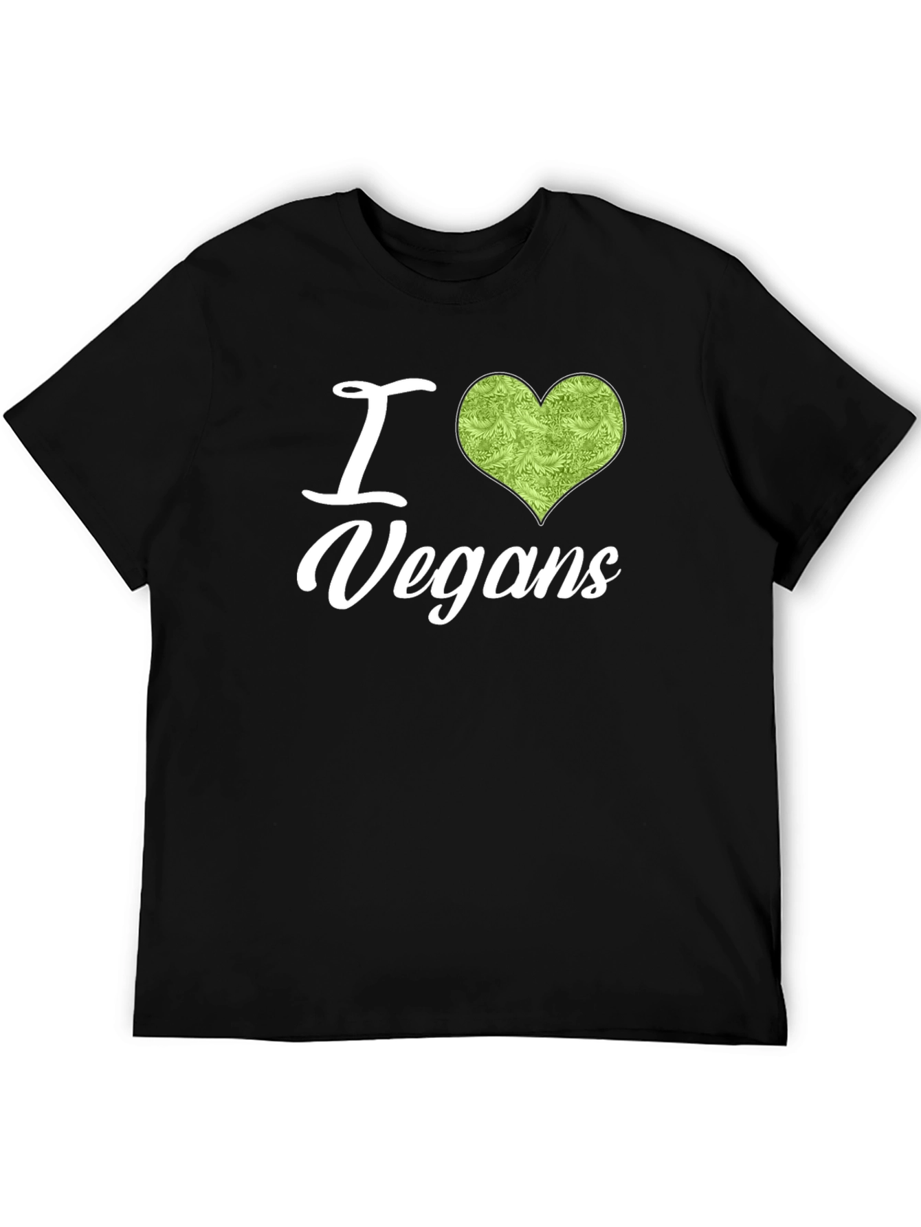 I Heart Vegans Graphic Tee - Soft Cotton T-Shirt
