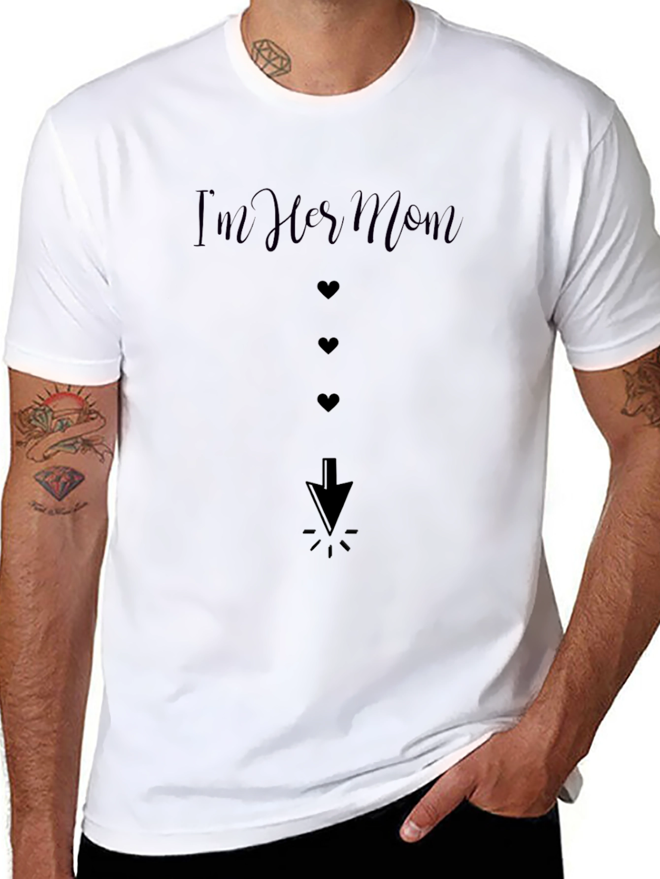 Im Her Mom Funny Novelty T-Shirt