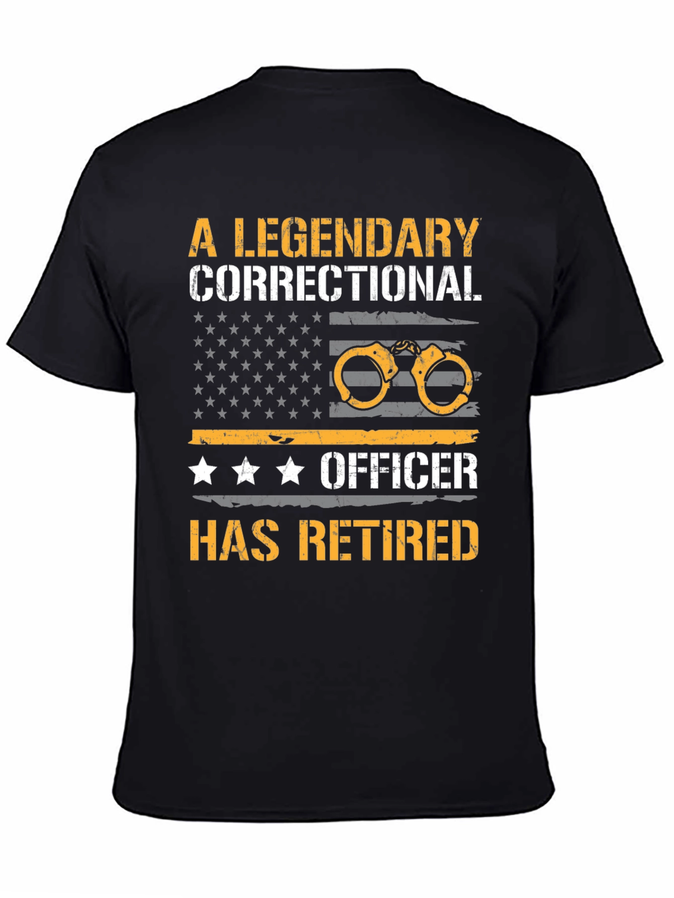 Legendary Correctional Officer Retirement T-Shirt