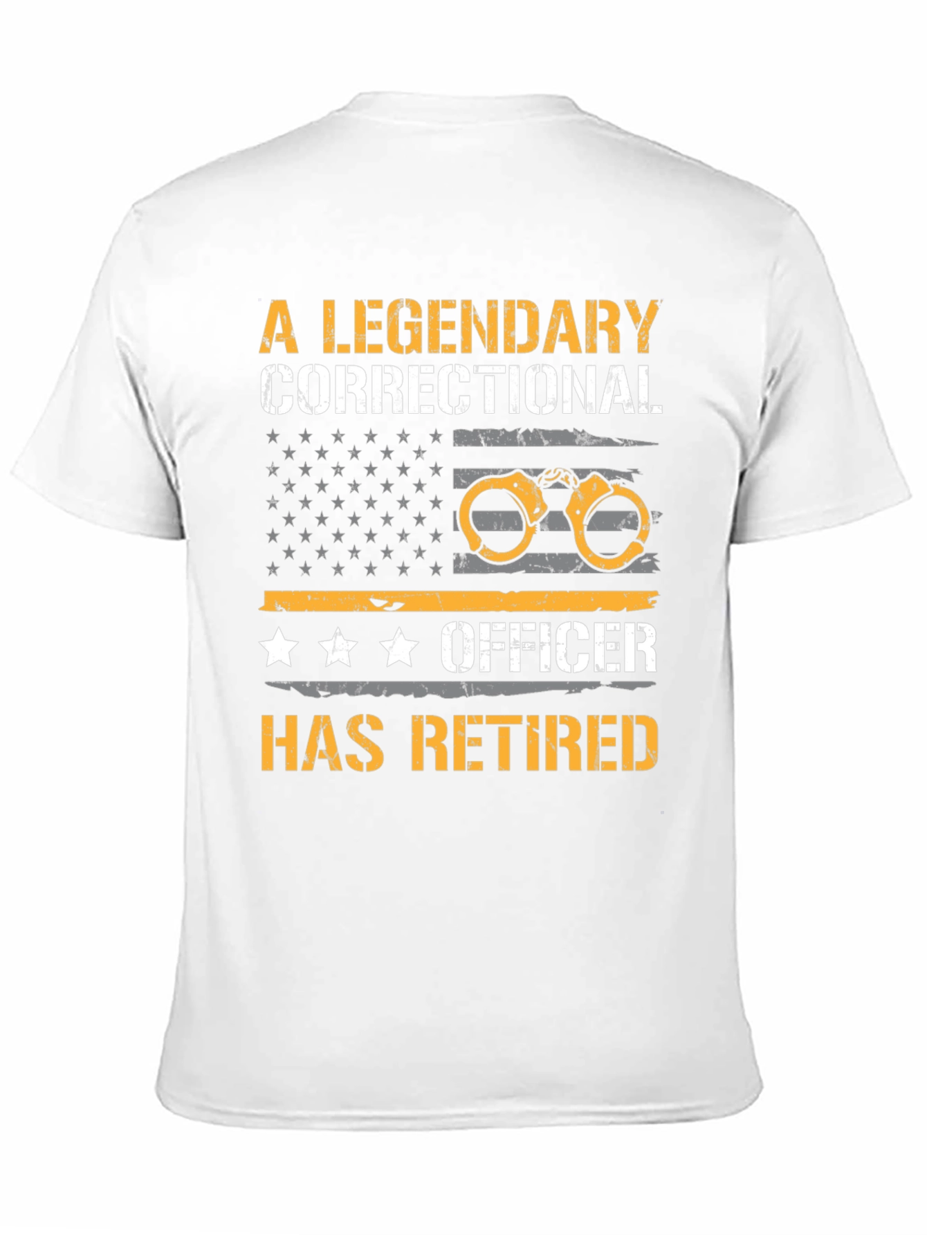 Legendary Correctional Officer Retirement T-Shirt