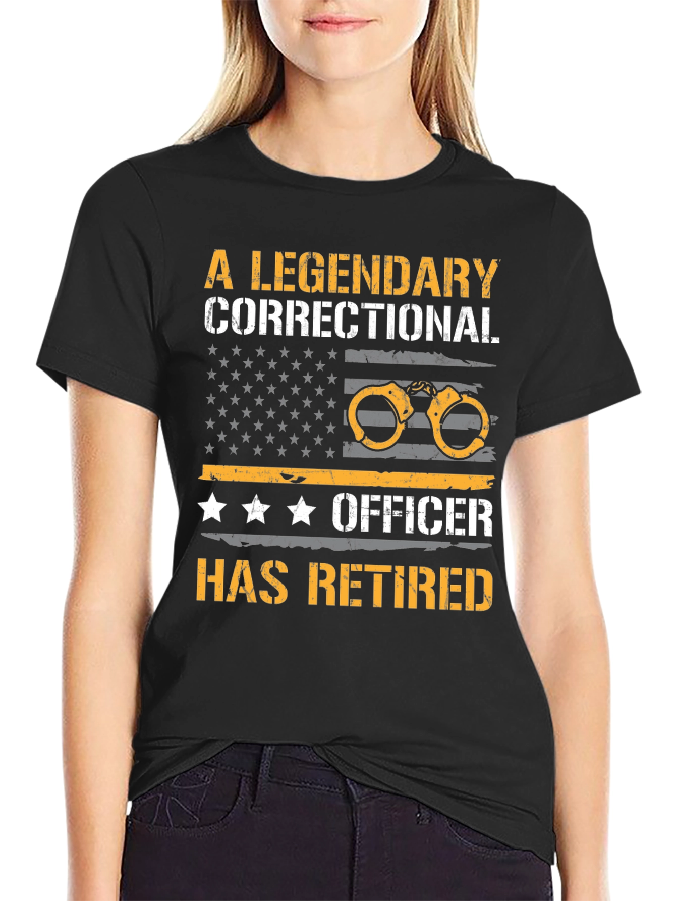 Legendary Correctional Officer Retirement T-Shirt