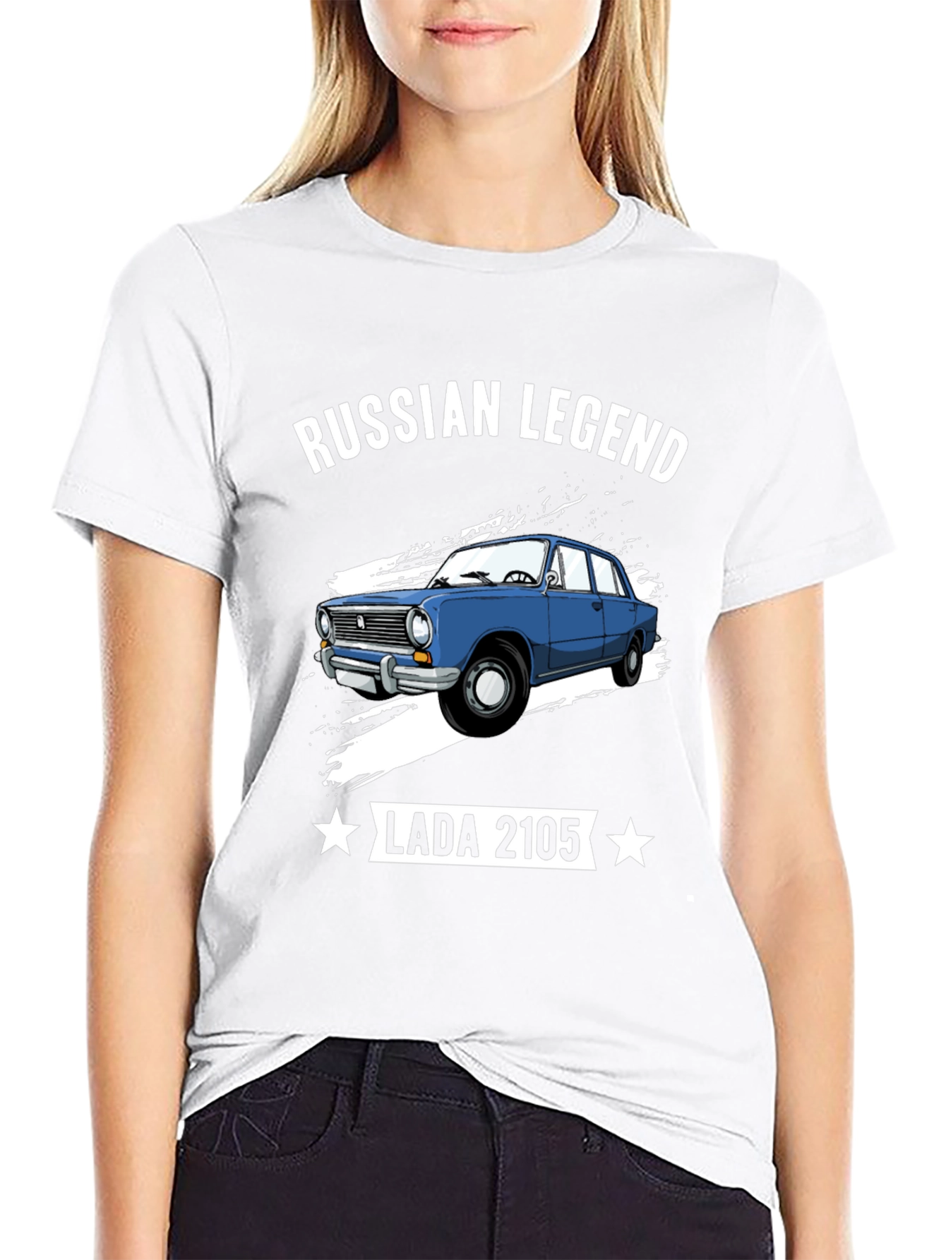 Russian Legend Lada 2105 Graphic T-Shirt