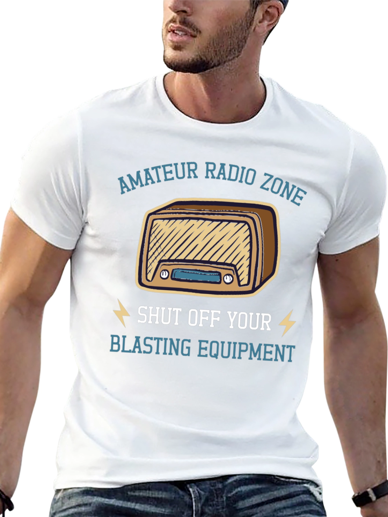 Amateur Radio Zone T-Shirt - Shut Off Blasting Equipment