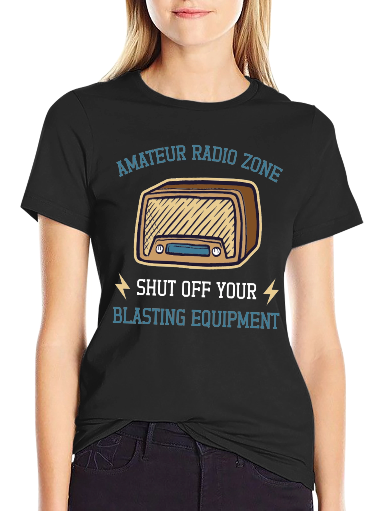 Amateur Radio Zone T-Shirt - Shut Off Blasting Equipment
