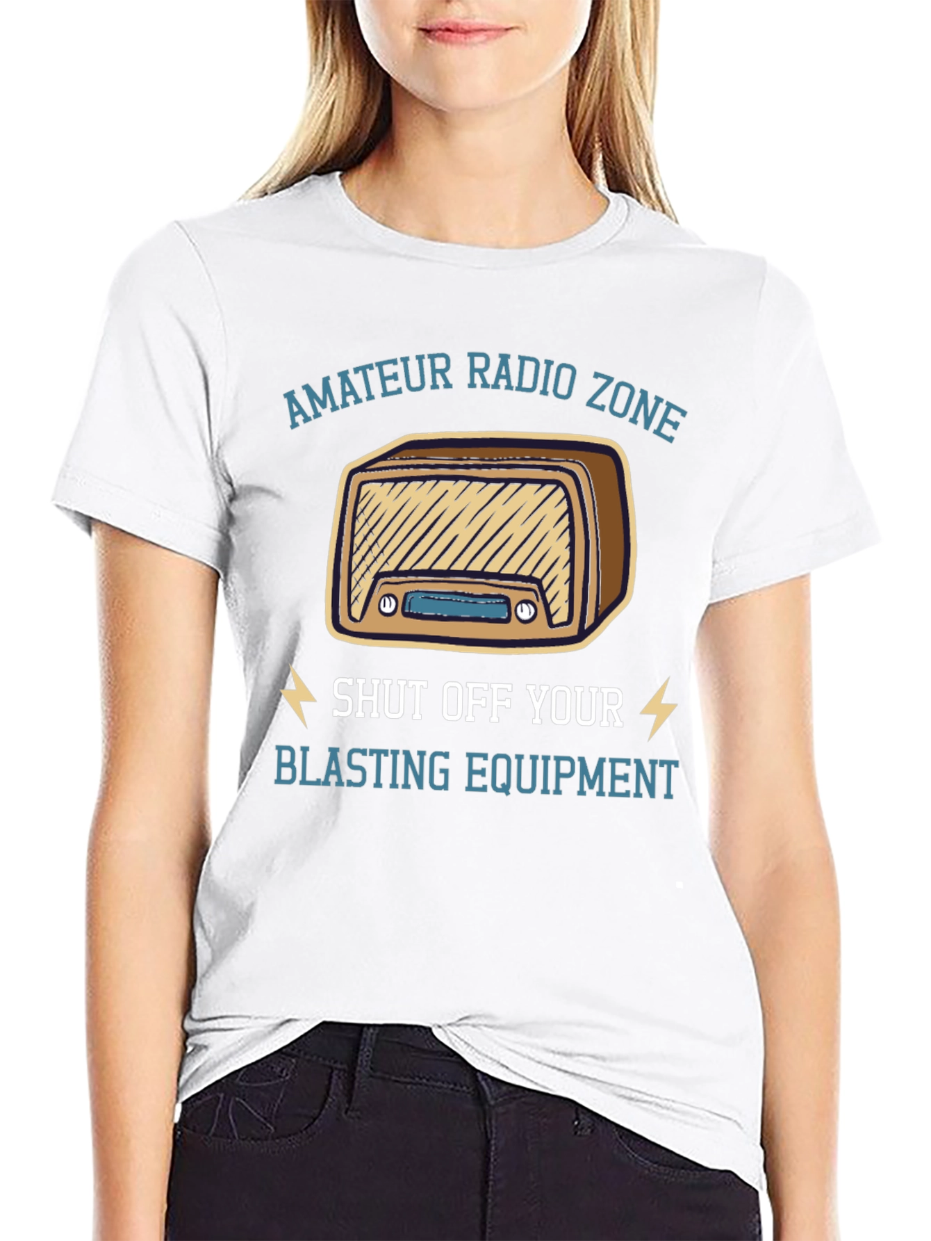 Amateur Radio Zone T-Shirt - Shut Off Blasting Equipment
