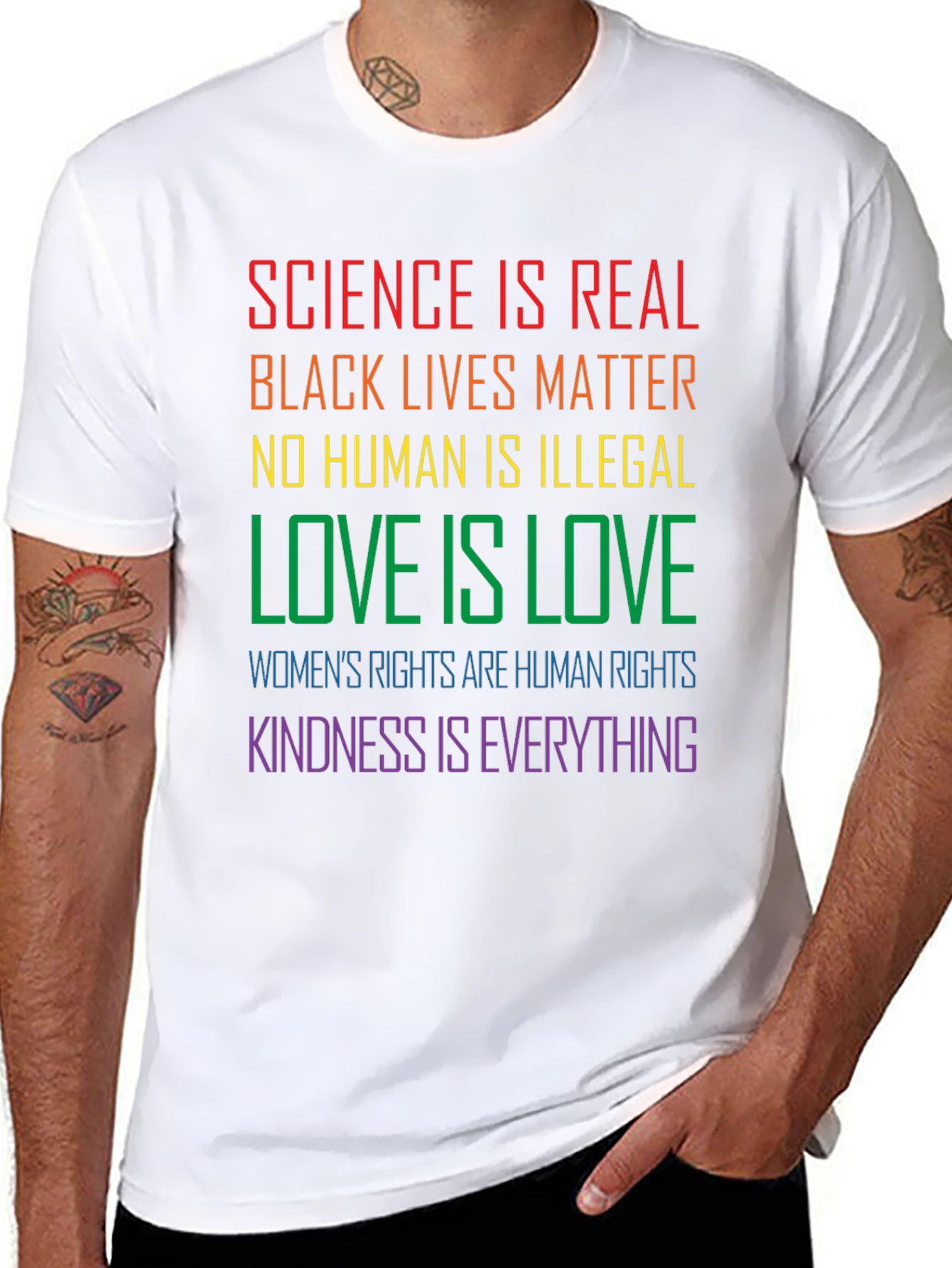 Science is Real Graphic Tee