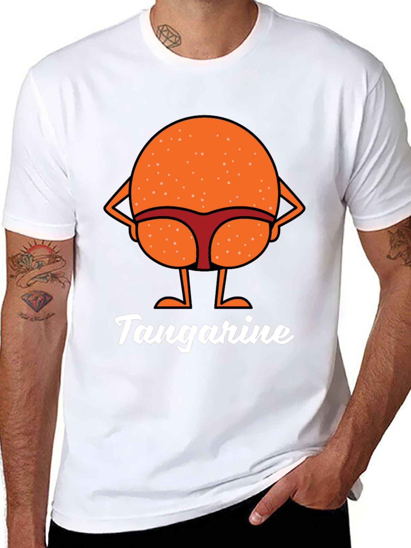 Tangarine Funny Graphic T-Shirt