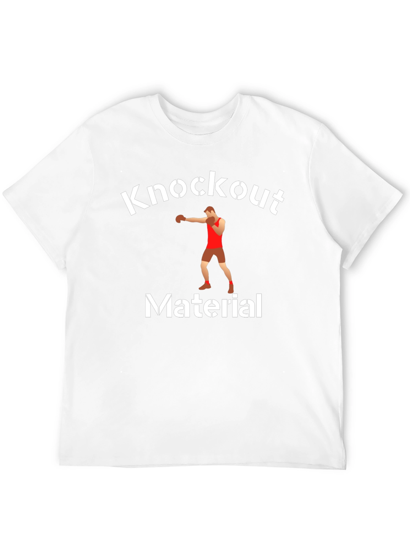 Knockout Material Graphic T-Shirt