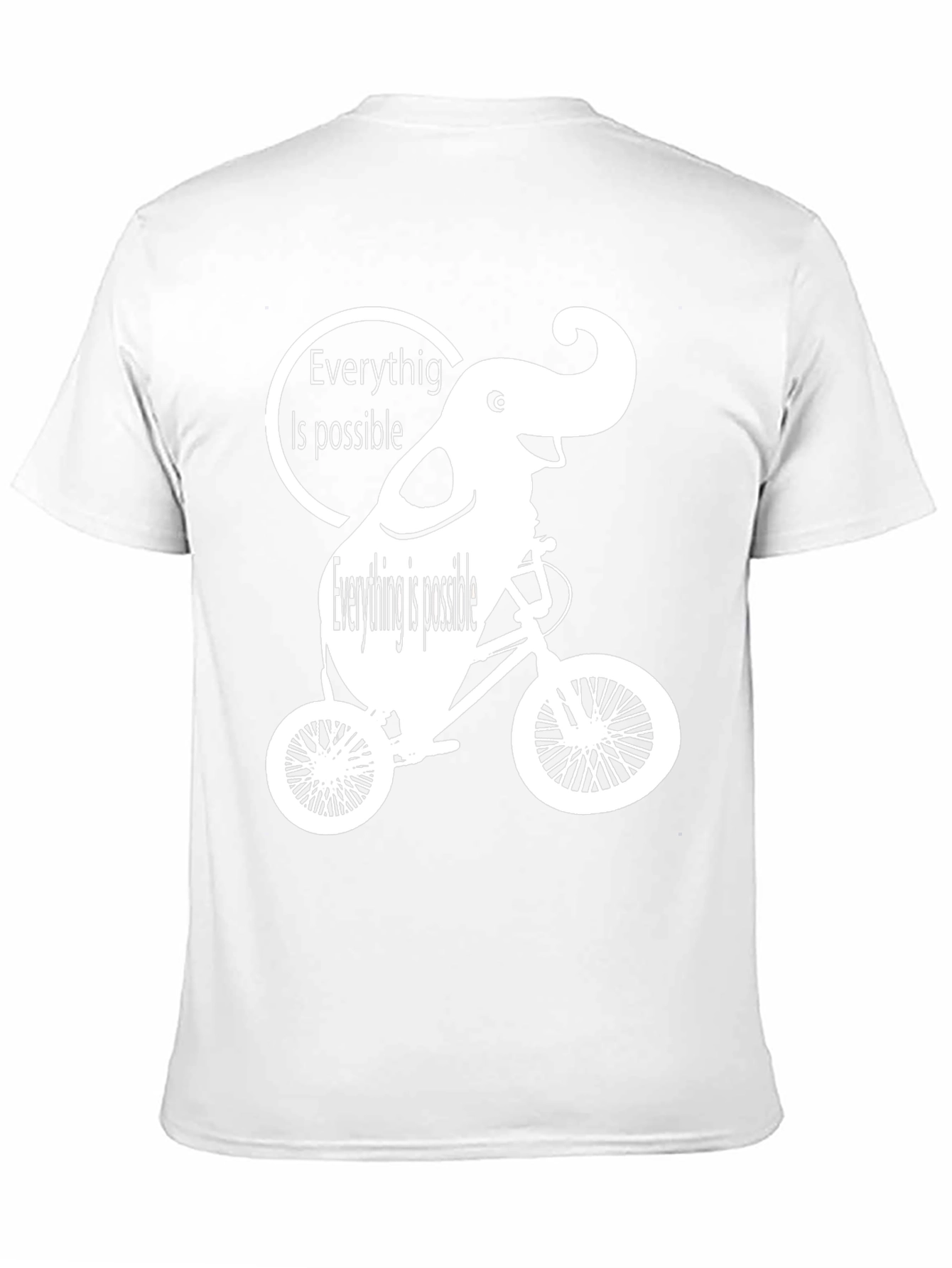 Everything is Possible Elephant Bike T-Shirt