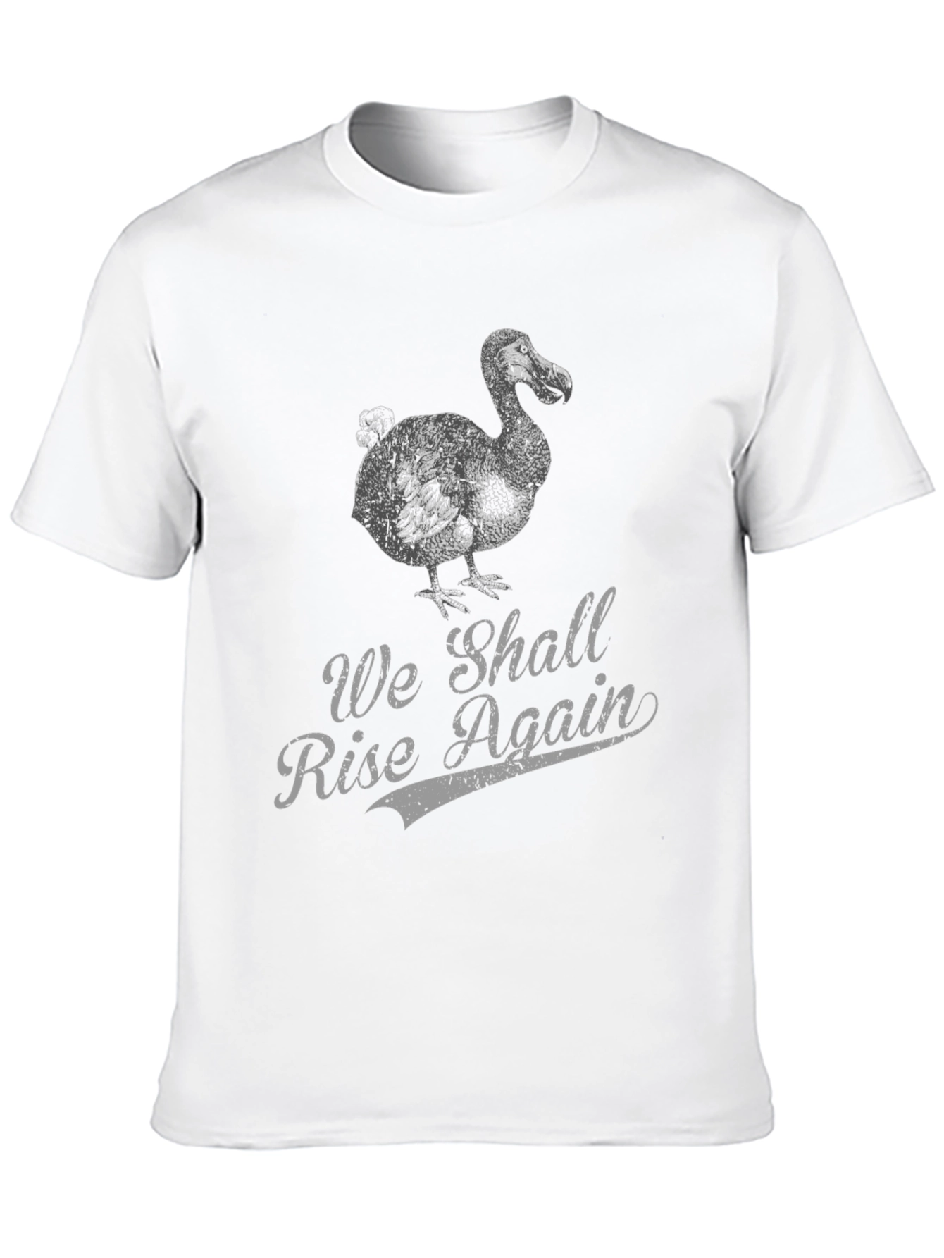 Dodo Bird We Shall Rise Again Graphic Tee