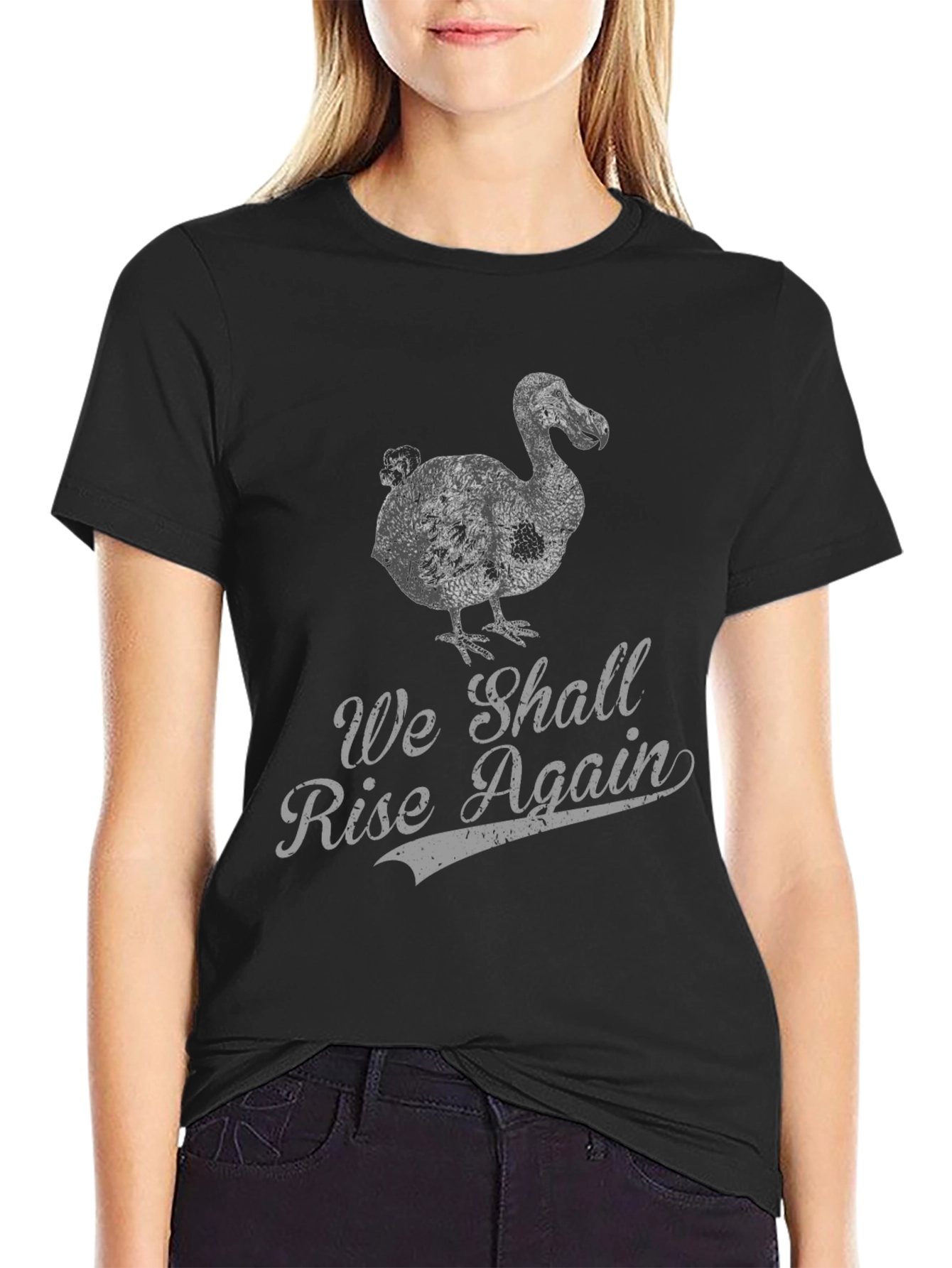Dodo Bird We Shall Rise Again Graphic Tee