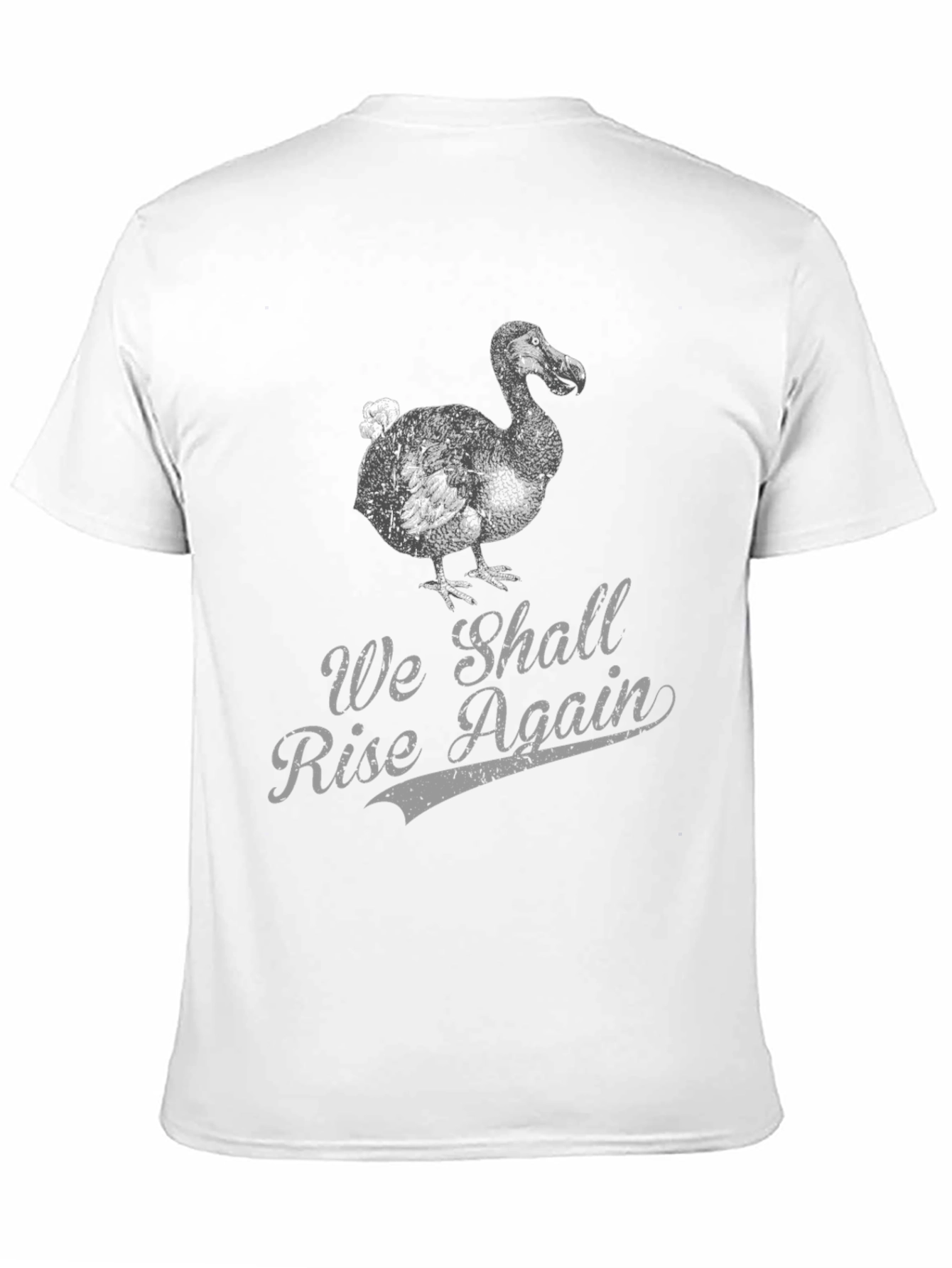 Dodo Bird We Shall Rise Again Graphic Tee