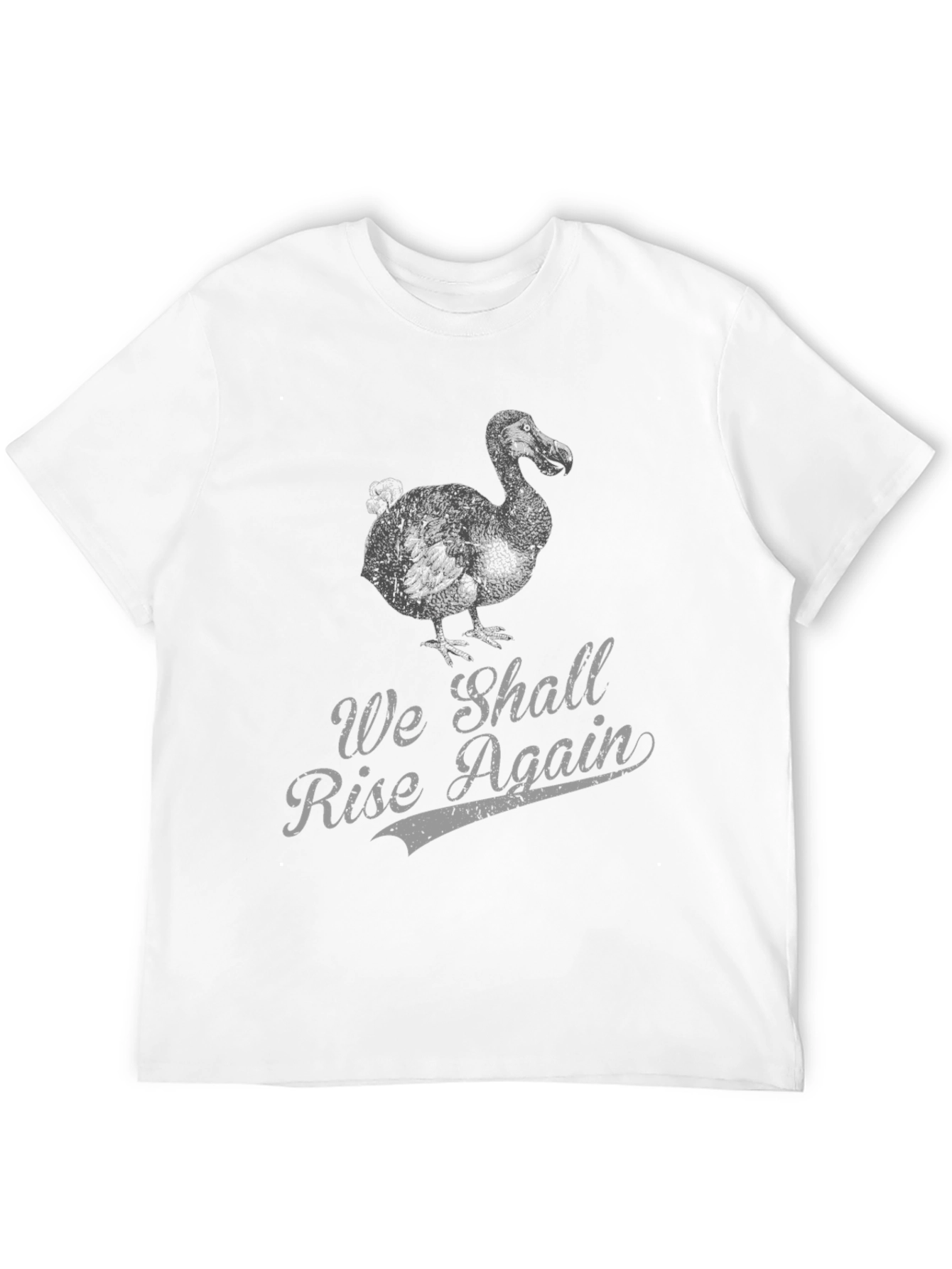 Dodo Bird We Shall Rise Again Graphic Tee