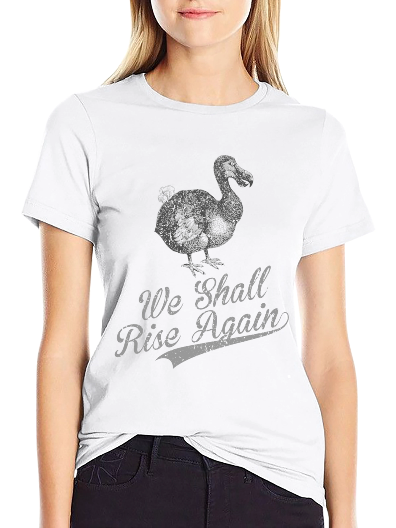 Dodo Bird We Shall Rise Again Graphic Tee
